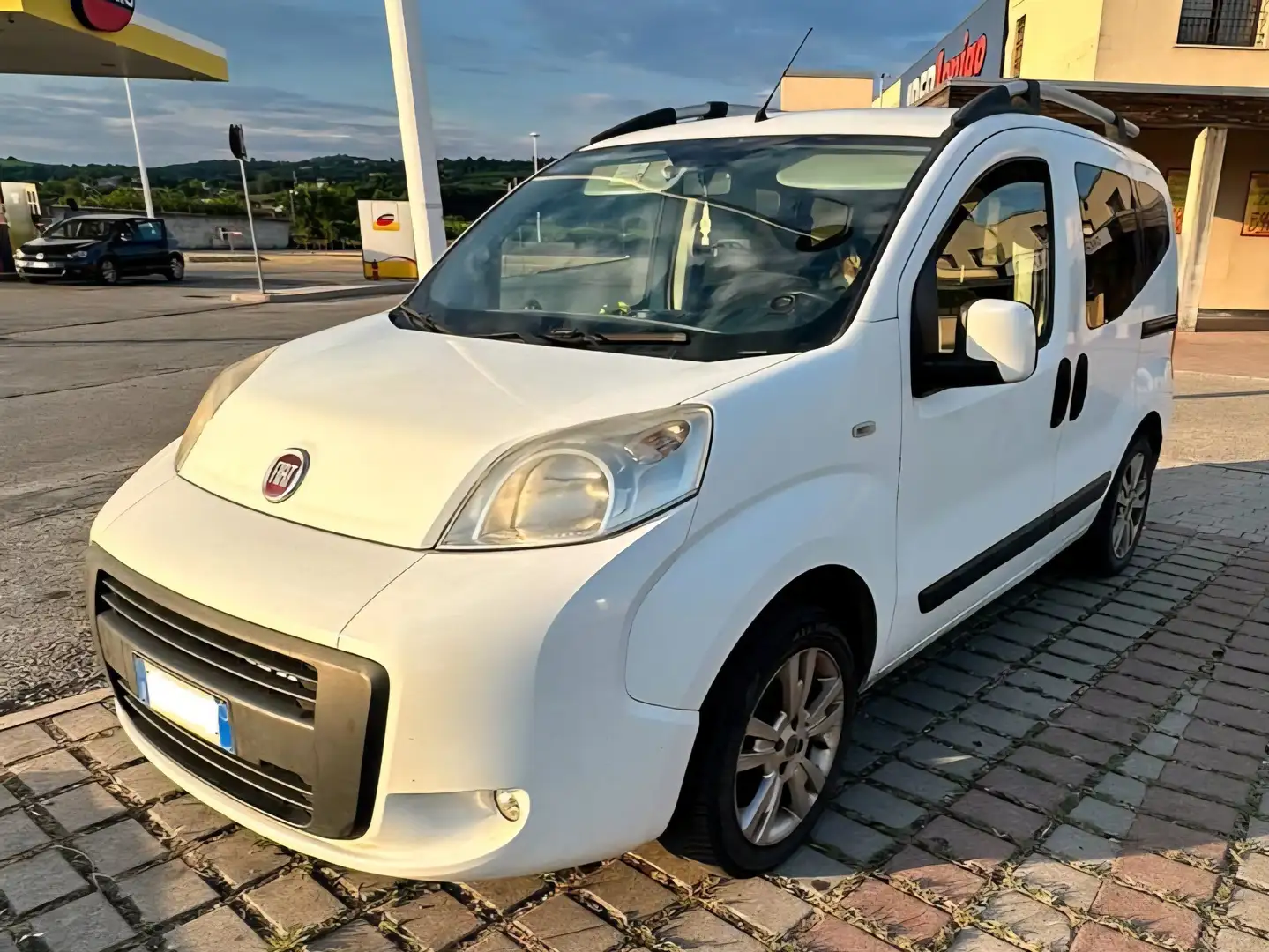 Fiat Qubo Qubo 2008 1.4 8v natural power Weiß - 2