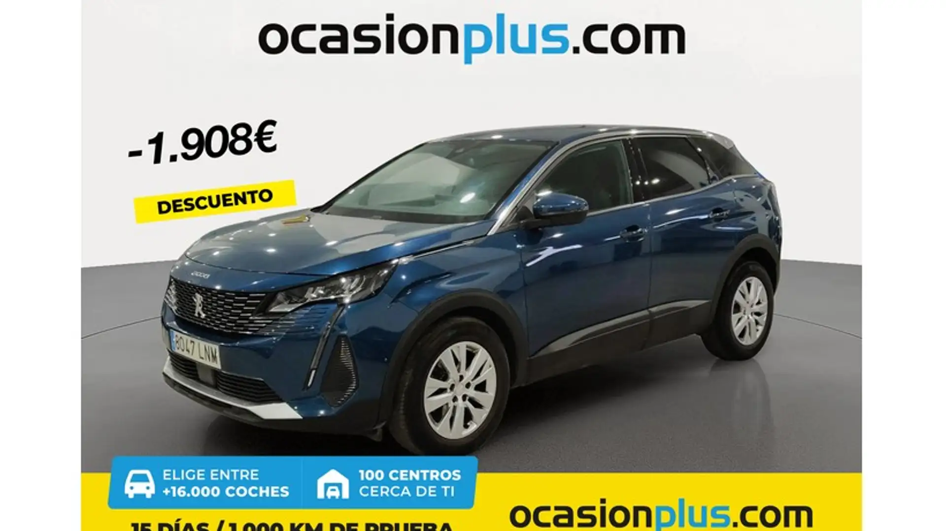 Peugeot 3008 1.2 PureTech S&S Access 130 Azul - 1