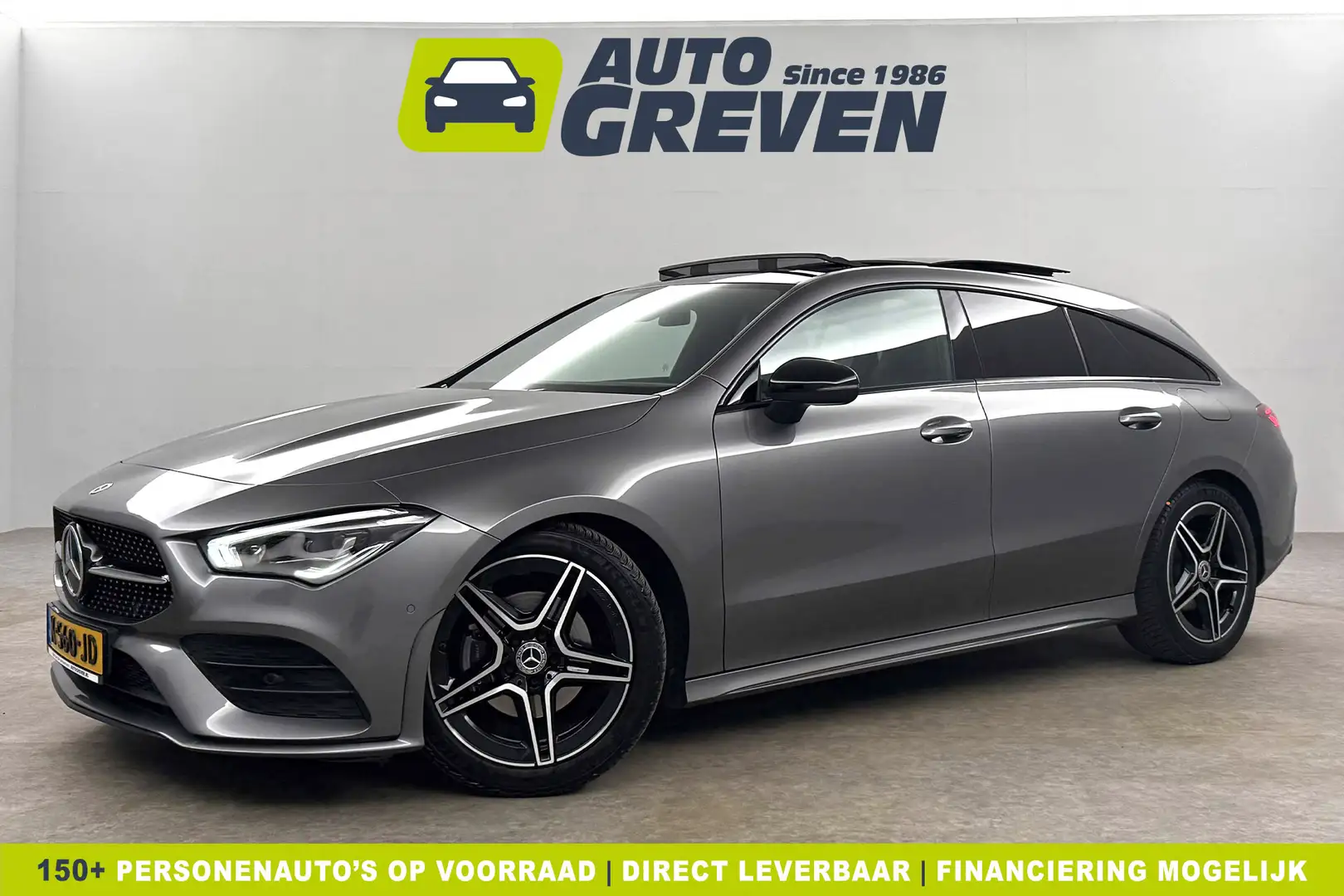 Mercedes-Benz CLA 180 AMG Pano LED Sfeer Camera Memory Carplay Virtual C Gris - 1