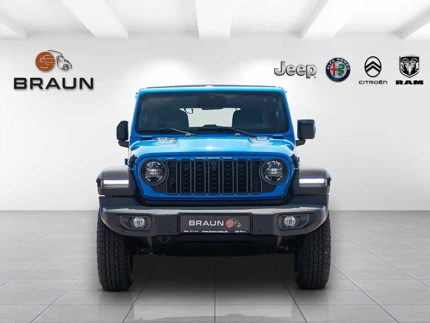 Jeep Wrangler MY24 Rubicon 2.0l T-GDI Ultd. Sky-One Blau - 2