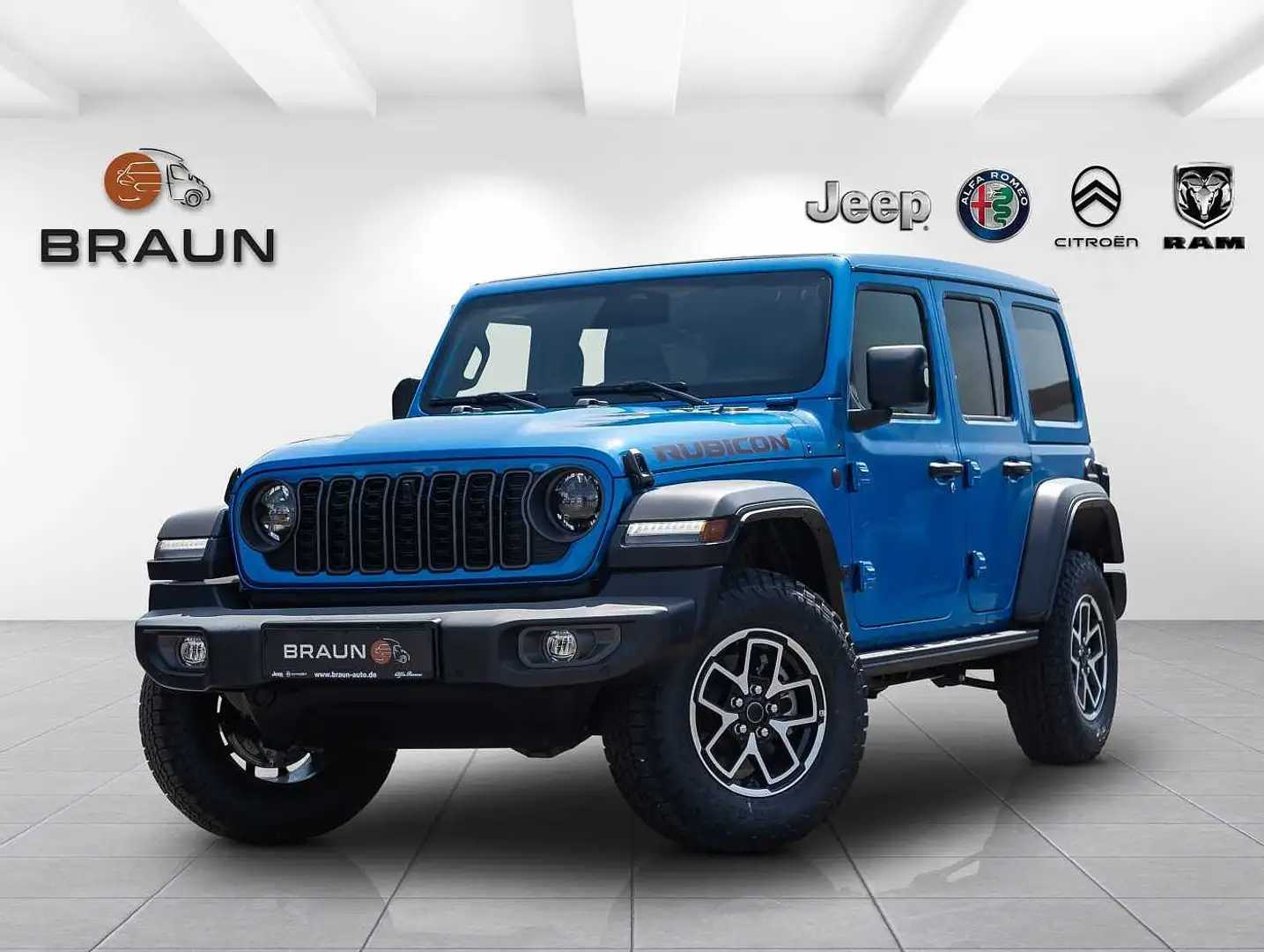 Jeep Wrangler MY24 Rubicon 2.0l T-GDI Ultd. Sky-One Blau - 1