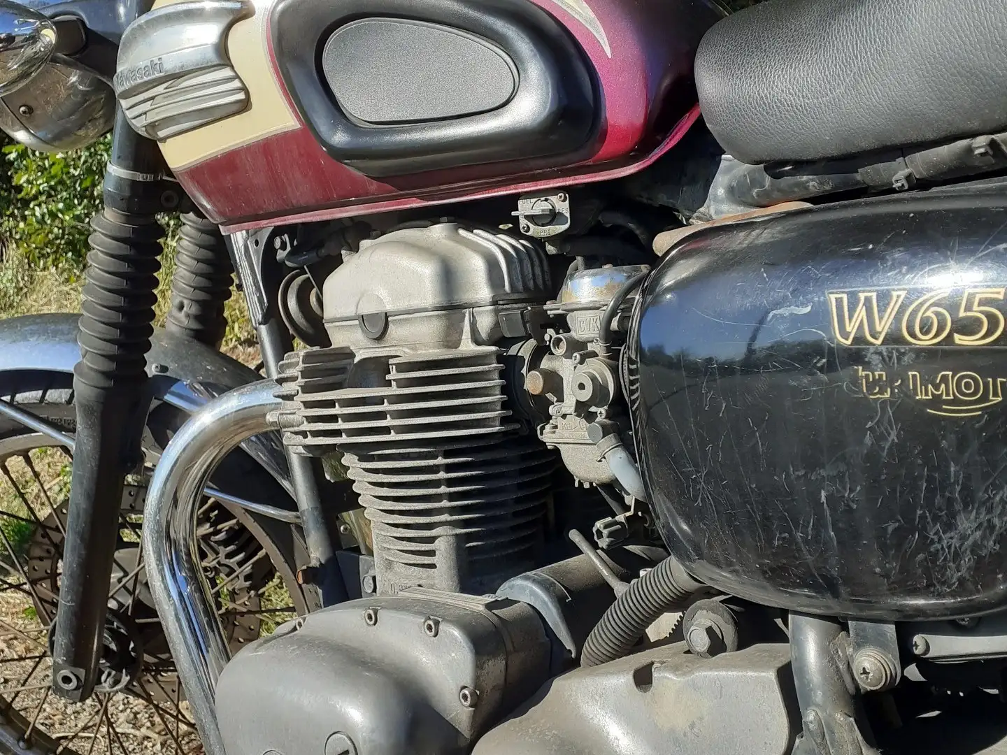 Kawasaki W 650 Roşu - 2