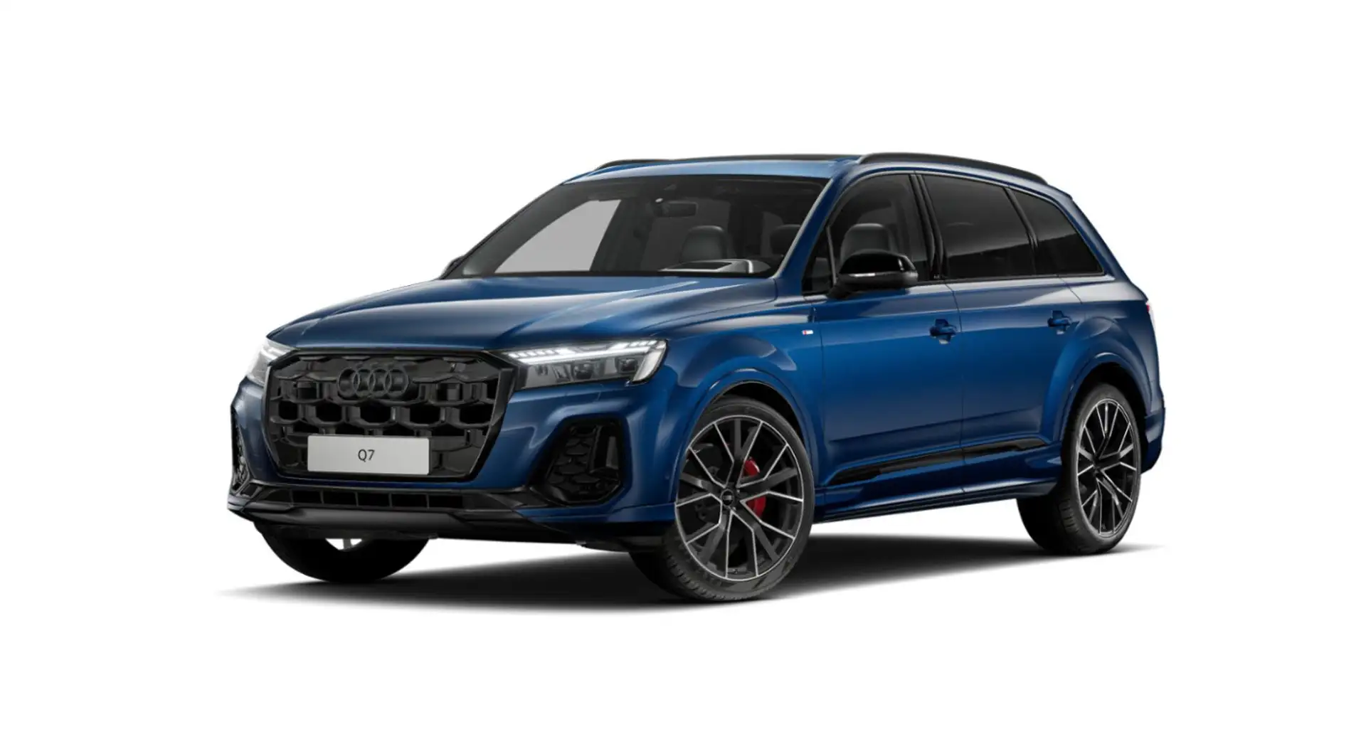 Audi Q7 50 TDI quattro tiptronic S line 7-Sitzer Blau - 2
