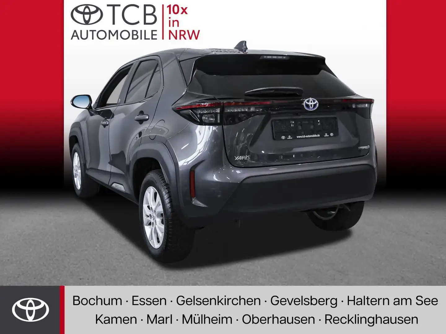 Toyota Yaris Cross 1.5 Hybrid Team D ACC KLIMA Carplay Grau - 2