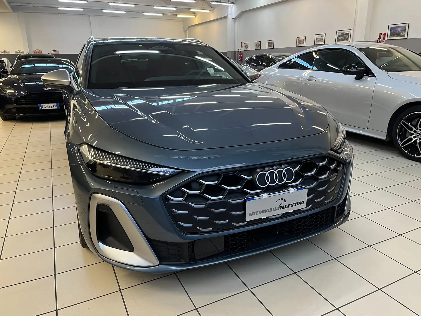 Audi A5 S5 mhev+ sport attitude quattro 367cv s-tronic Gris - 1