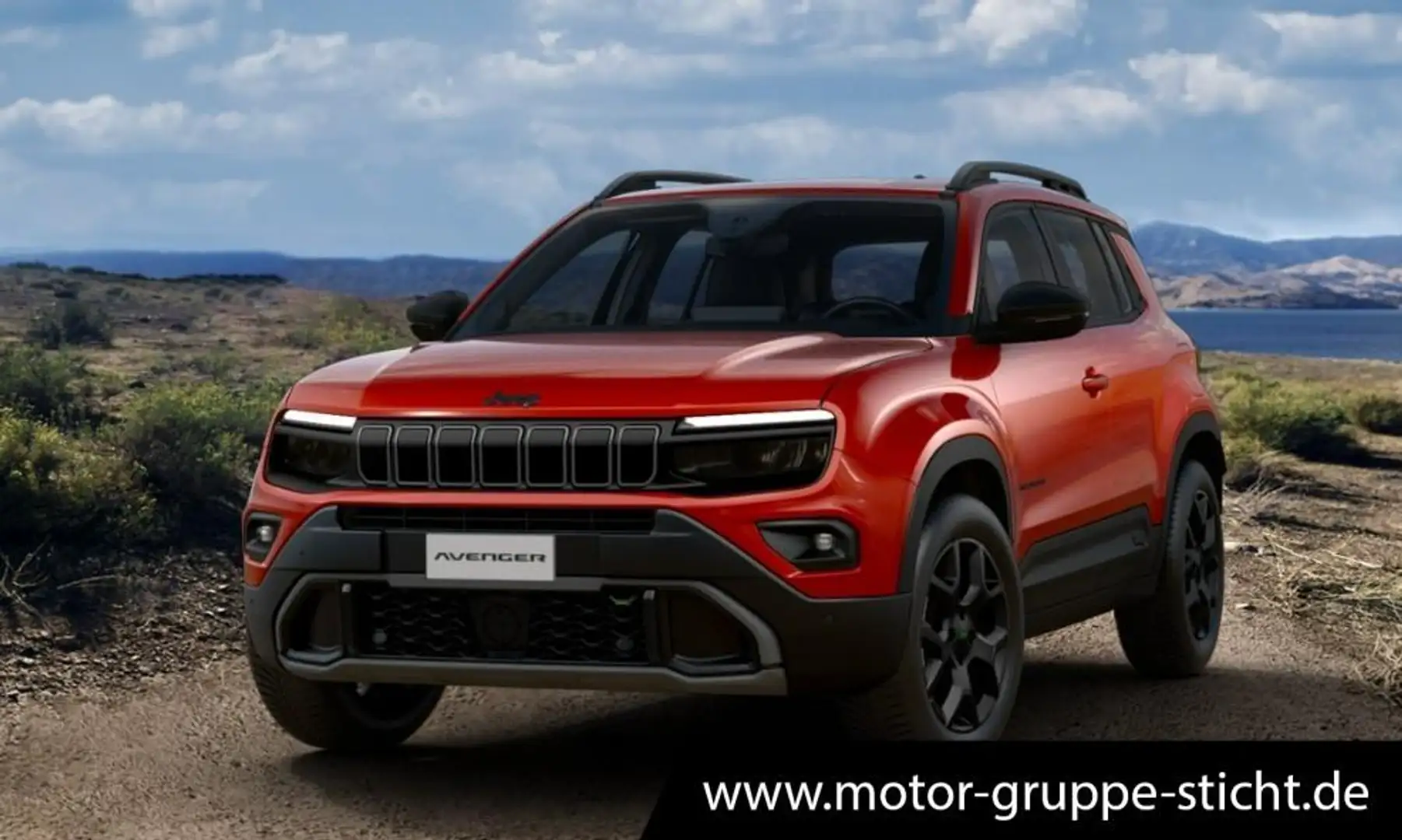 Jeep Avenger Upland 4XE #ALLRAD #Winterpaket Rot - 1