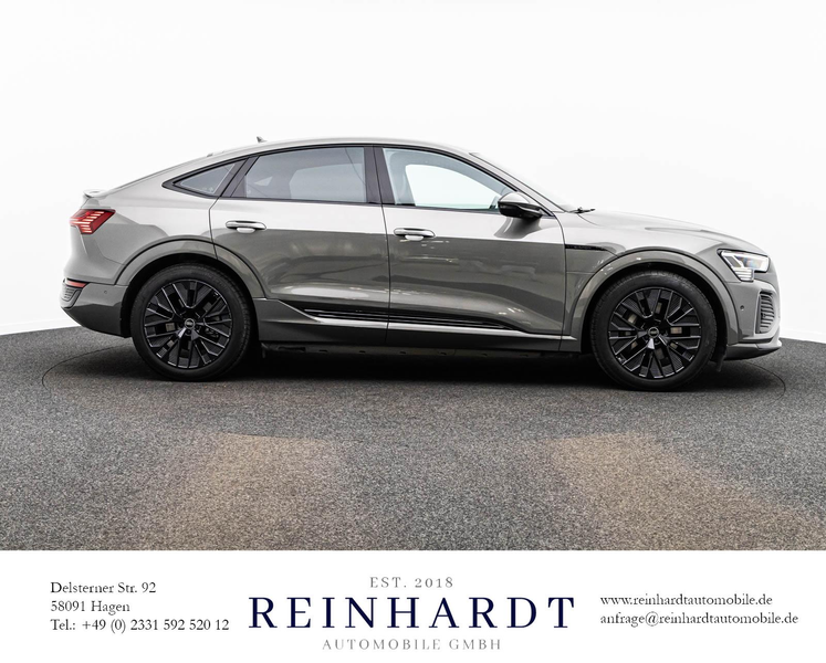 Audi Q8 e-tron SPORTBACK 55 2x S LINE BLACK/MTRIX/ACC — photo 8