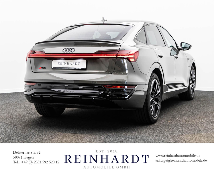Audi Q8 e-tron SPORTBACK 55 2x S LINE BLACK/MTRIX/ACC — photo 9
