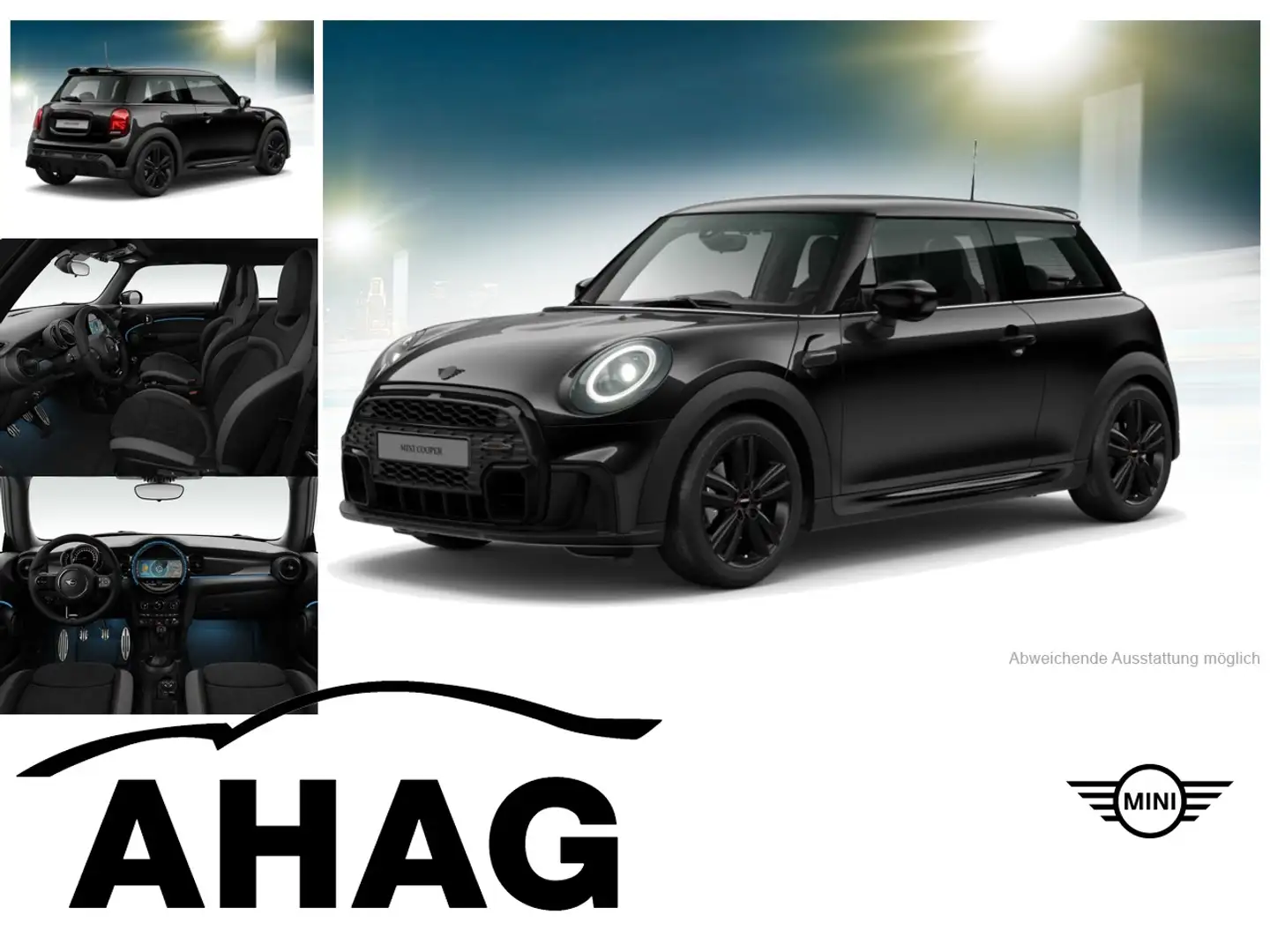 MINI Cooper John Cooper Works Trim EDC Klimaaut. PDC Schwarz - 1