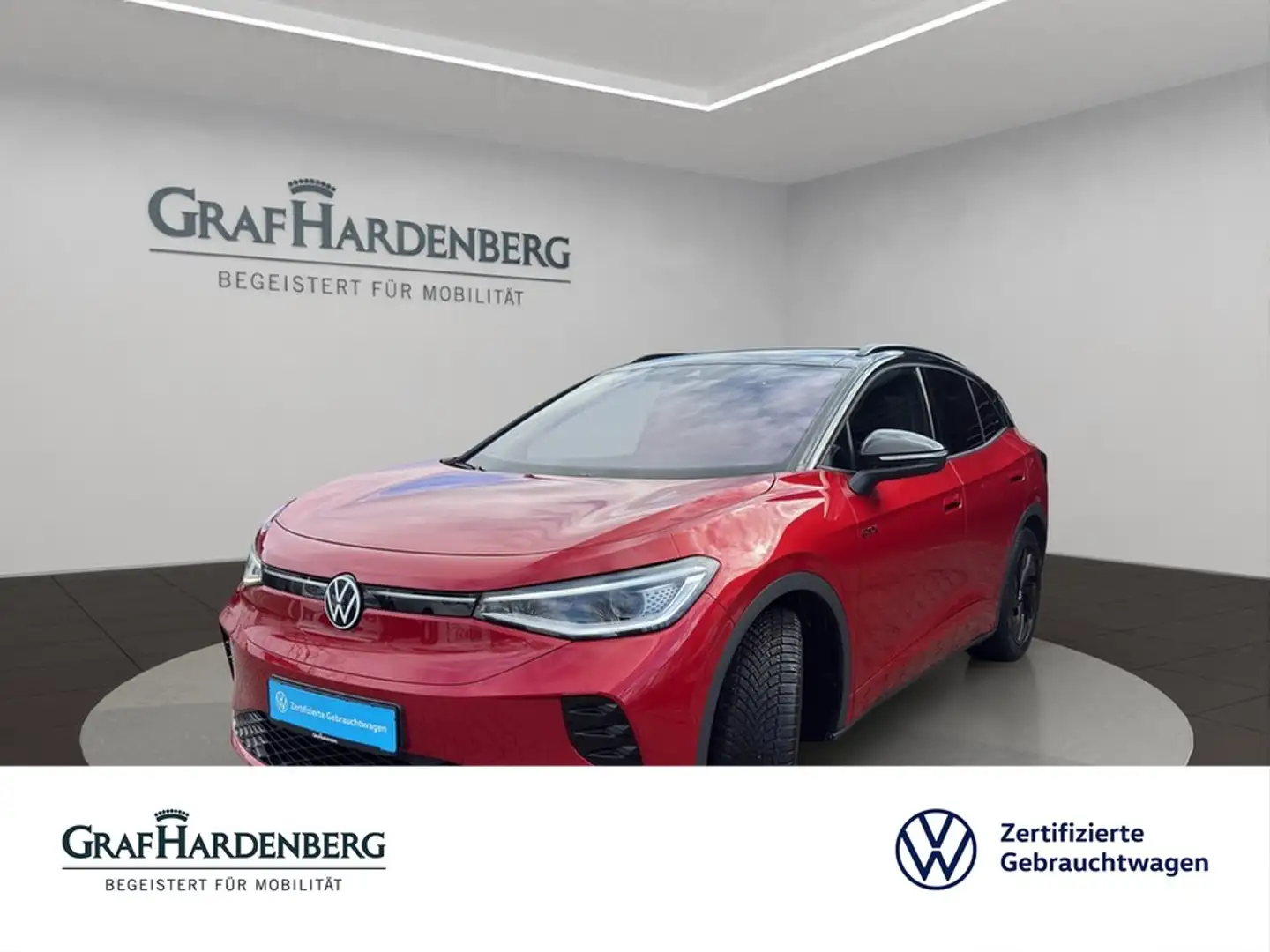Volkswagen ID.4 GTX 4Mot AHK Wärmepumpe Interieuer TopSport Rouge - 1