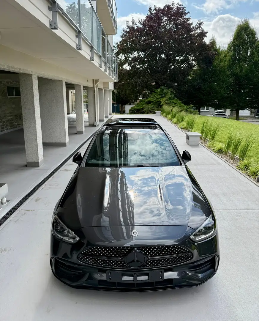 Mercedes-Benz C 300 C Break 300 e PHEV AMG Line (230 kW) Noir - 2