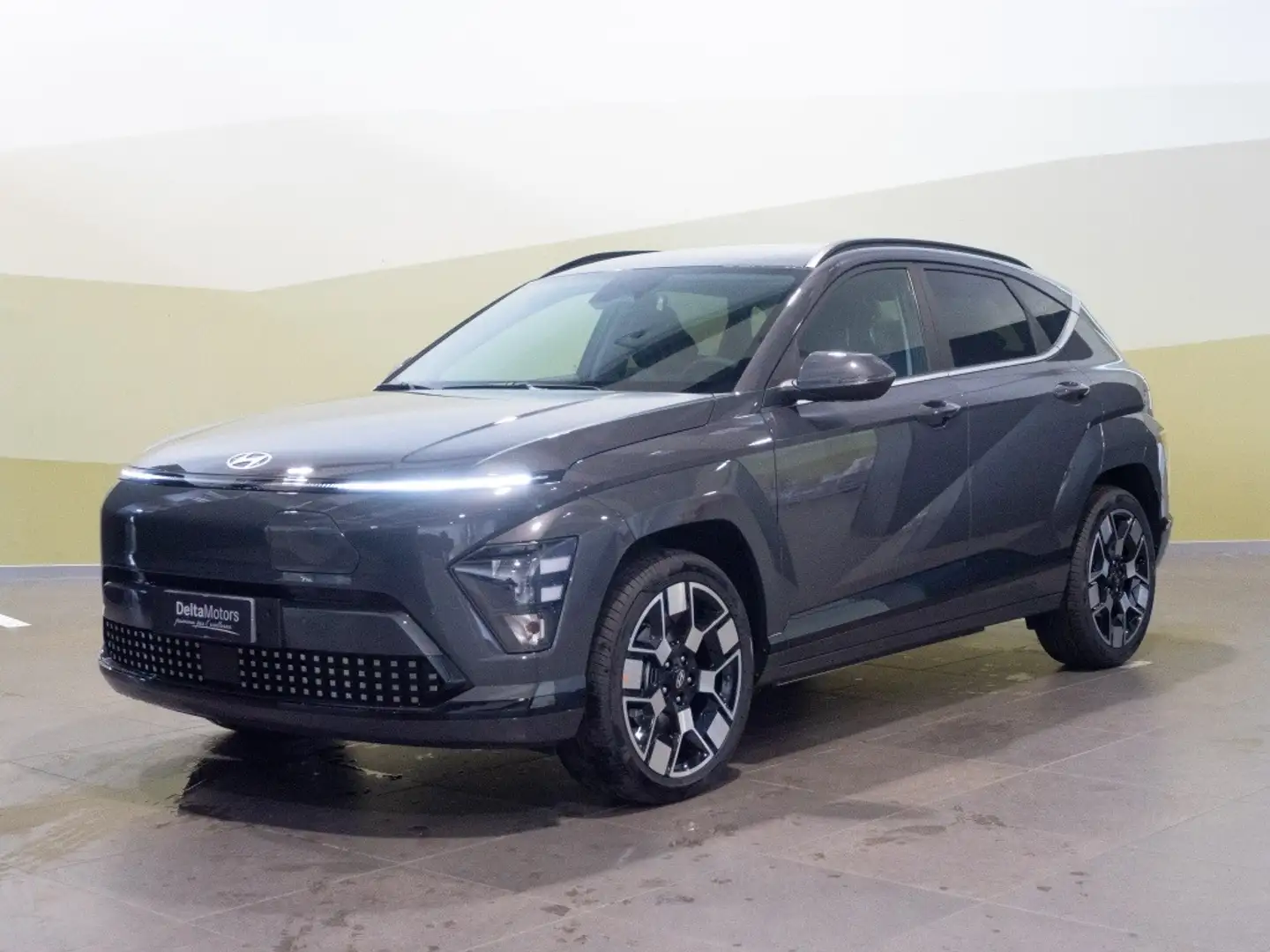 Hyundai KONA EV EXCLUSIVE 64,8 KWH+HP+TP Gris - 1