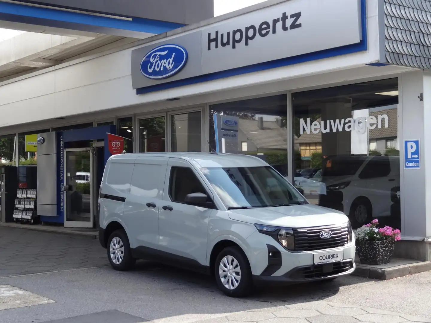 Ford Transit Courier 1.0 Trend PDC KLIMA SYNC4 Tempomat Gris - 1