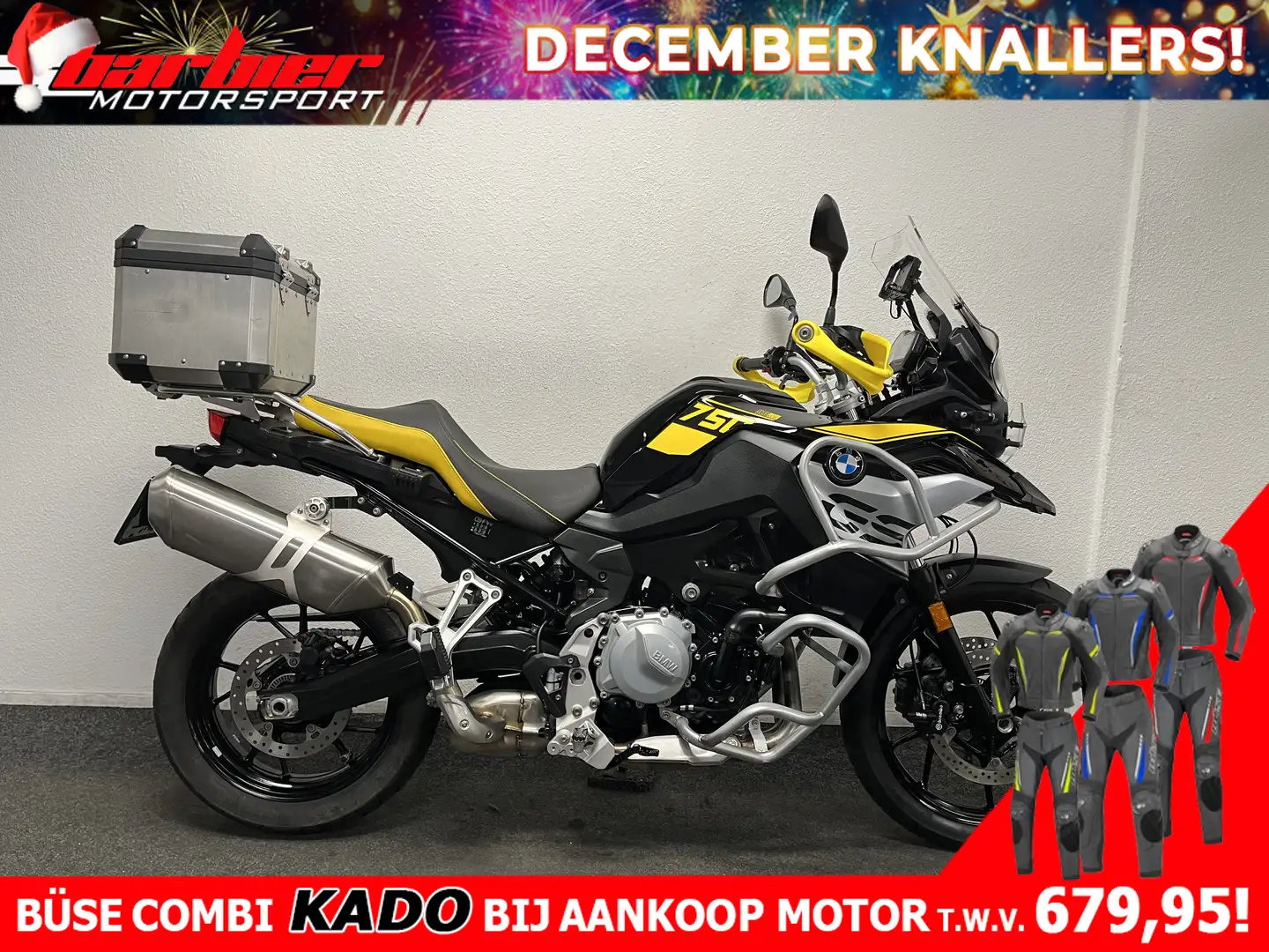 BMW F 750 GS Jaune - 1