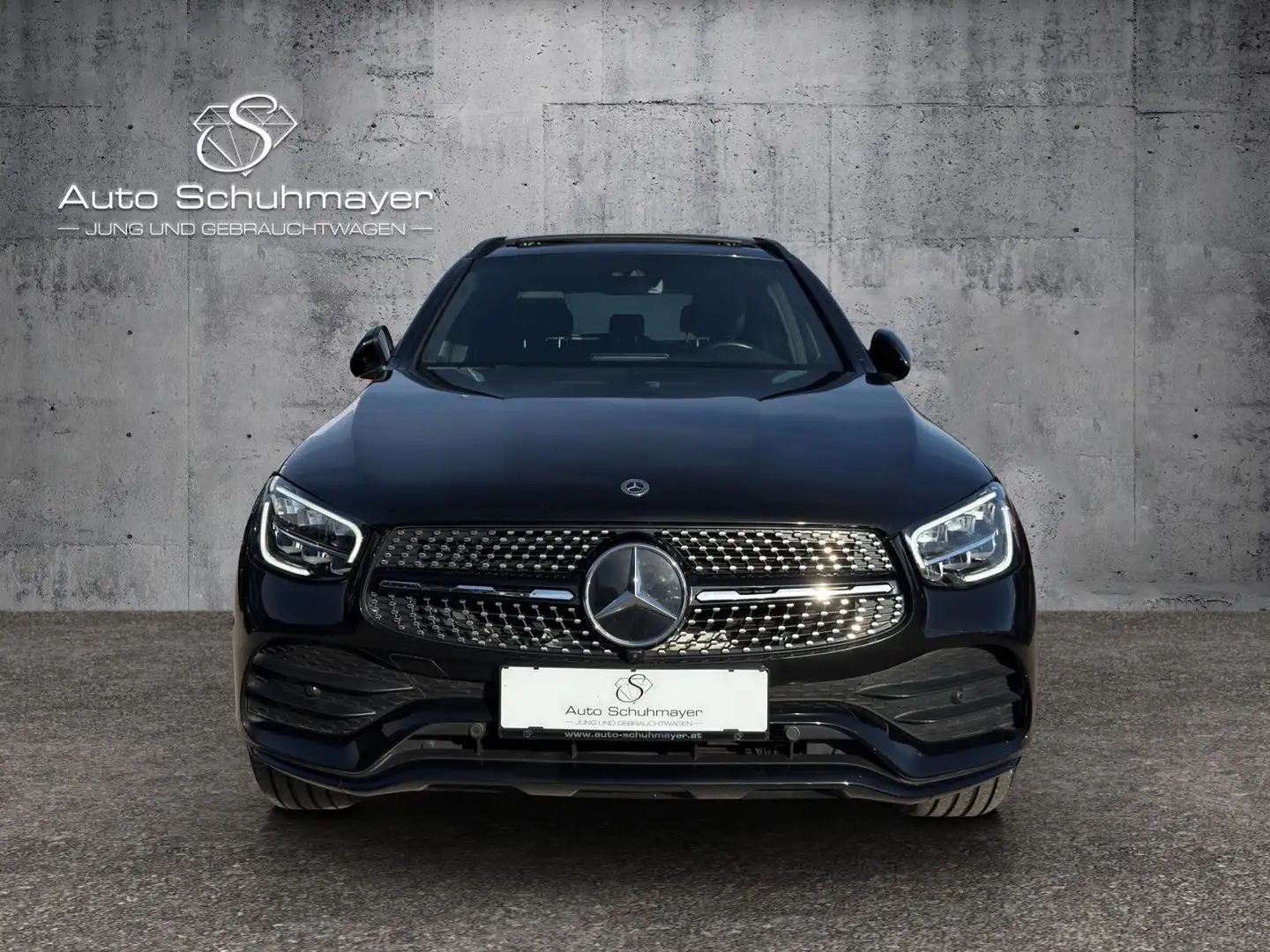 Mercedes-Benz GLC 300 de 4MATIC AMG-Line Aut. //Schiebedach, AHK+++// Schwarz - 2