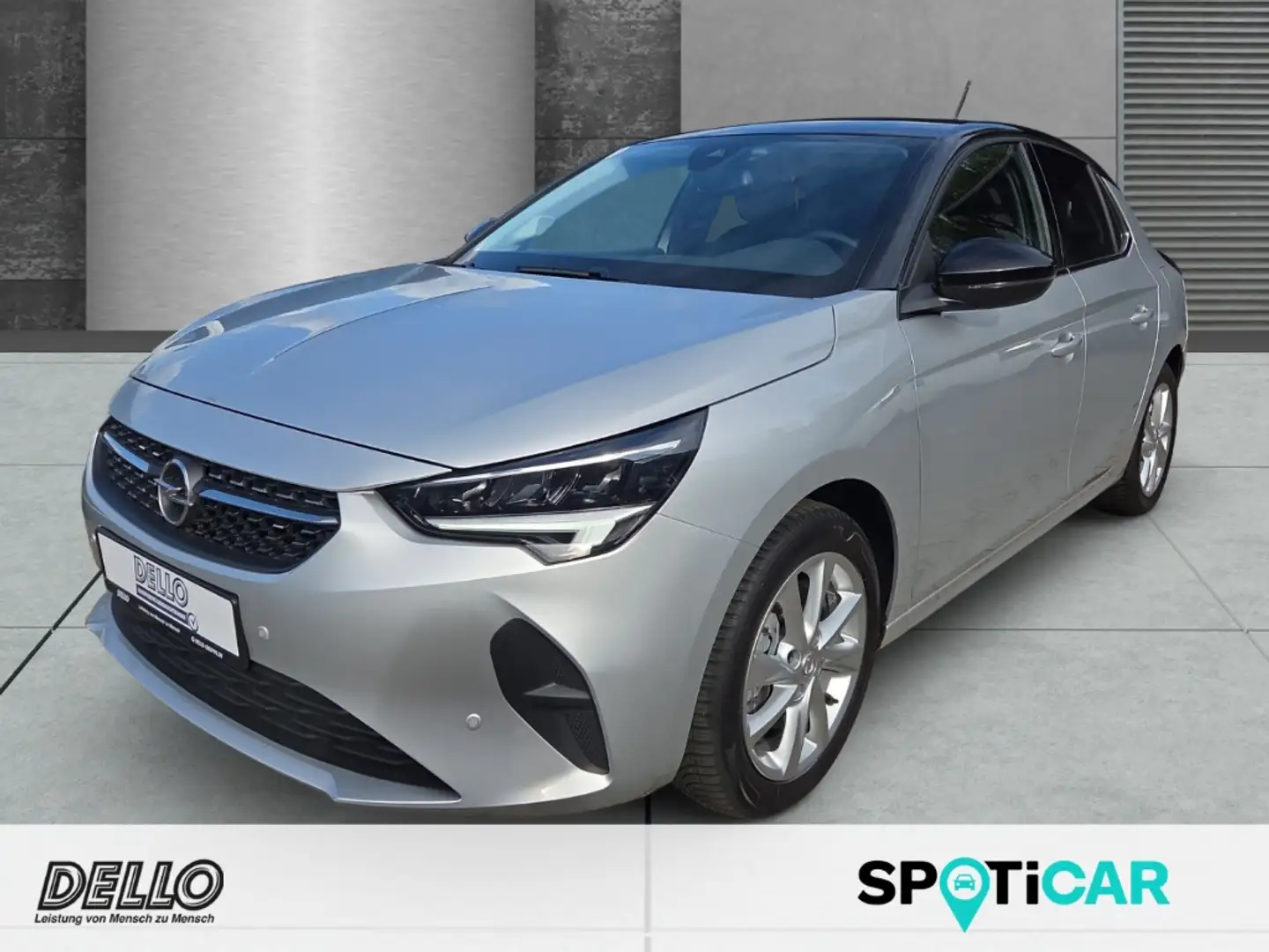 Opel Corsa Elegance Turbo 8-AT Style-Paket Rückfahrkam. Parkp Silber - 1