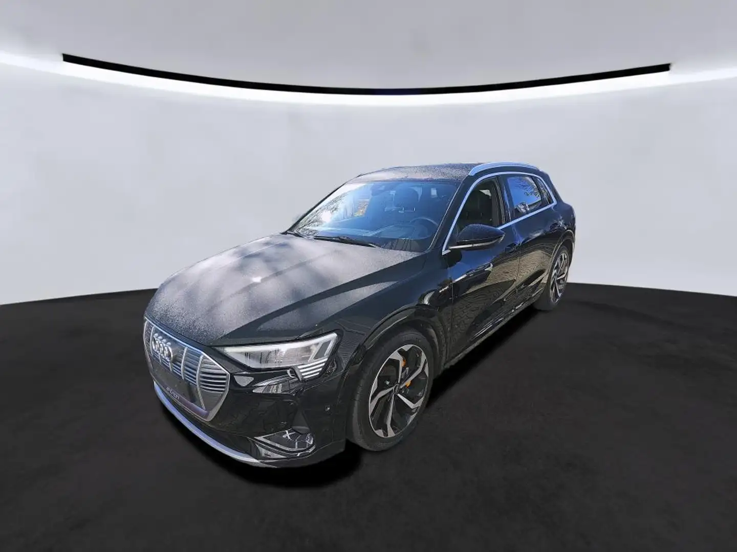 Audi e-tron 55 2x S LINE 21Z/AHK/360°/B&O/D-MTRX/22kW Schwarz - 1