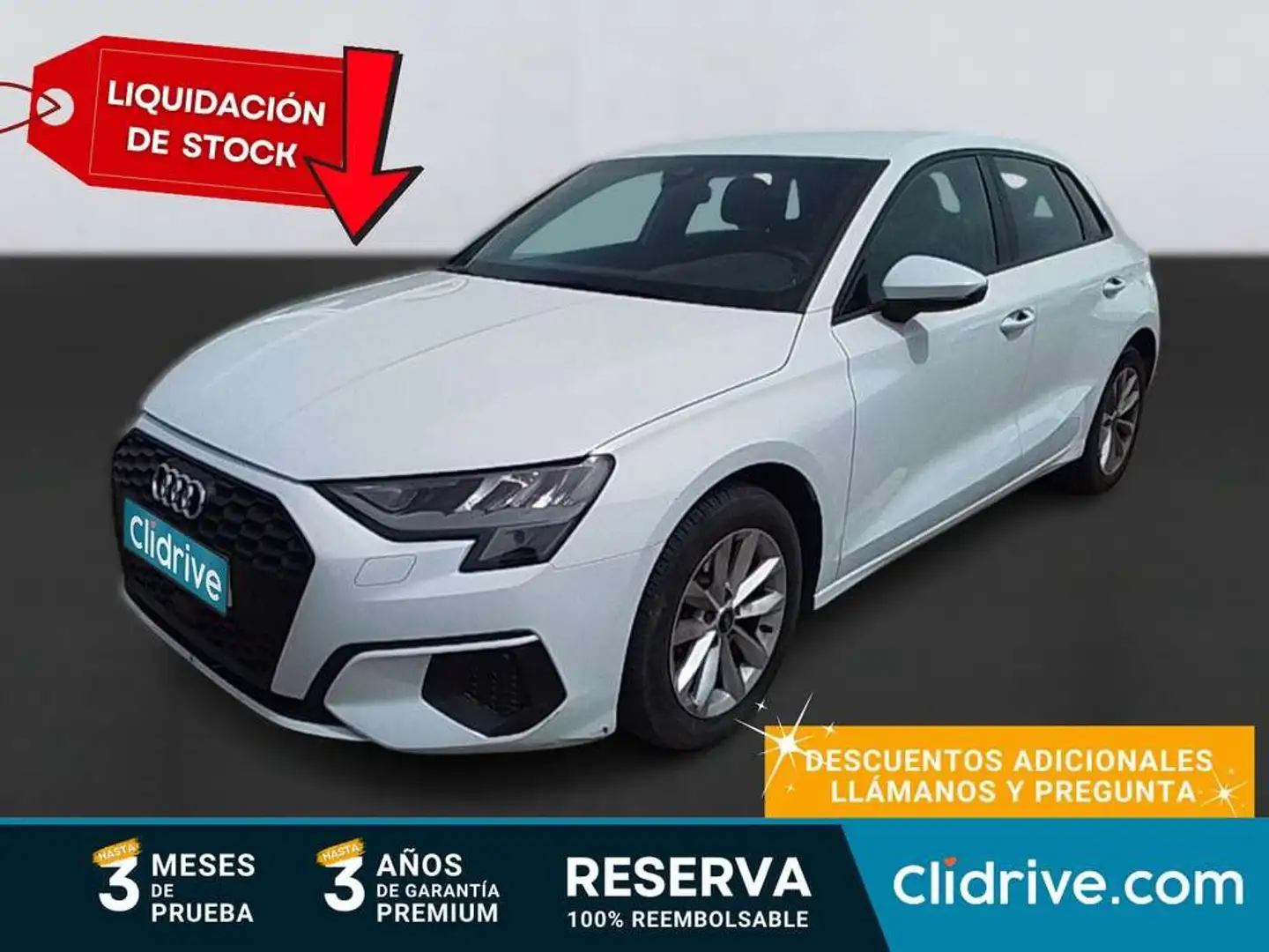 Audi A3 Sportback 35 TDI S tronic 110kW Blanco - 1