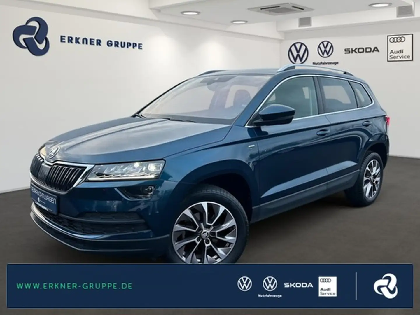 Skoda Karoq 1.5TSI DSG Clever LED+ACC+BEHZB-FRTSCHB+KAMERA+++ Blau - 1