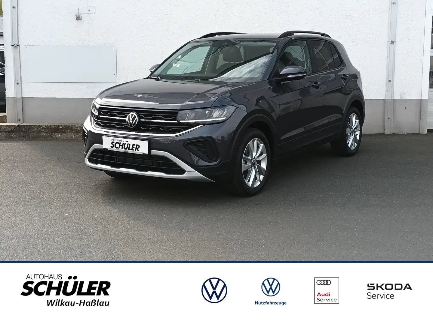 Volkswagen T-Cross 1.0TSI*IQ-DRIVE*LED*APP-CONNECT*L&S*LM17 Grau - 1