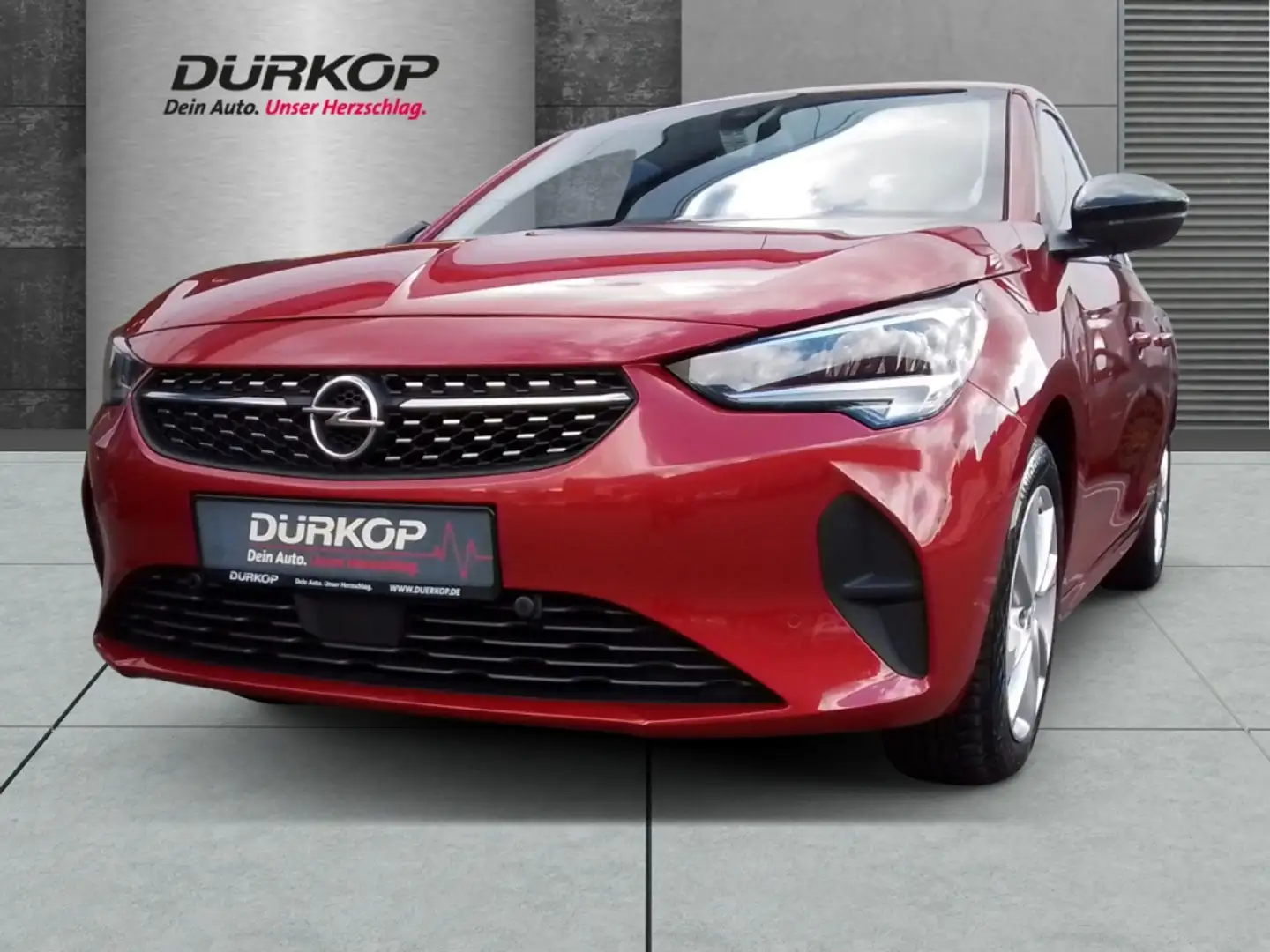 Opel Corsa 1.2 Elegance LED Apple CarPlay Android Auto Klimaa Rosso - 1