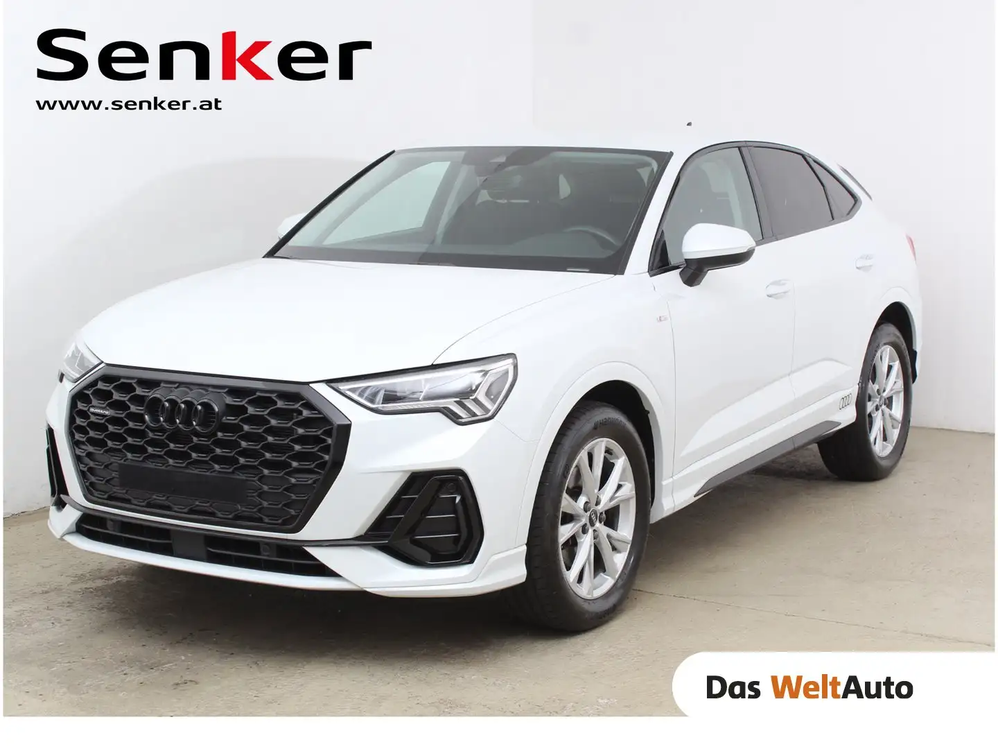 Audi Q3 35 TDI quattro S line ext. Weiß - 1