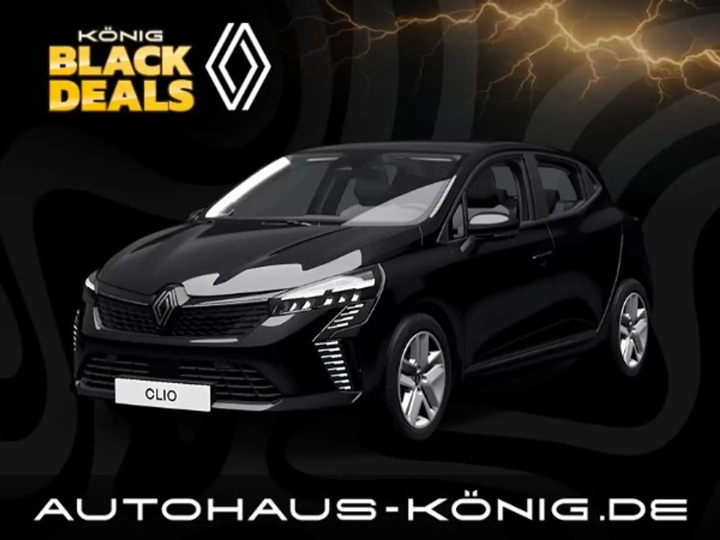 Renault Clio Evolution TCe 90 | König Black Deals 2025 🖤 | Inkl Noir - 1