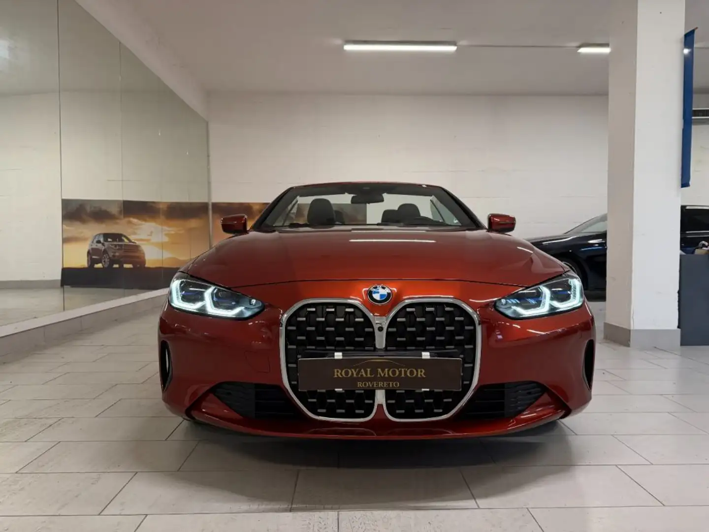 BMW 420 i Cabrio 184cv Sunset Orange Metallic !! Arancione - 2