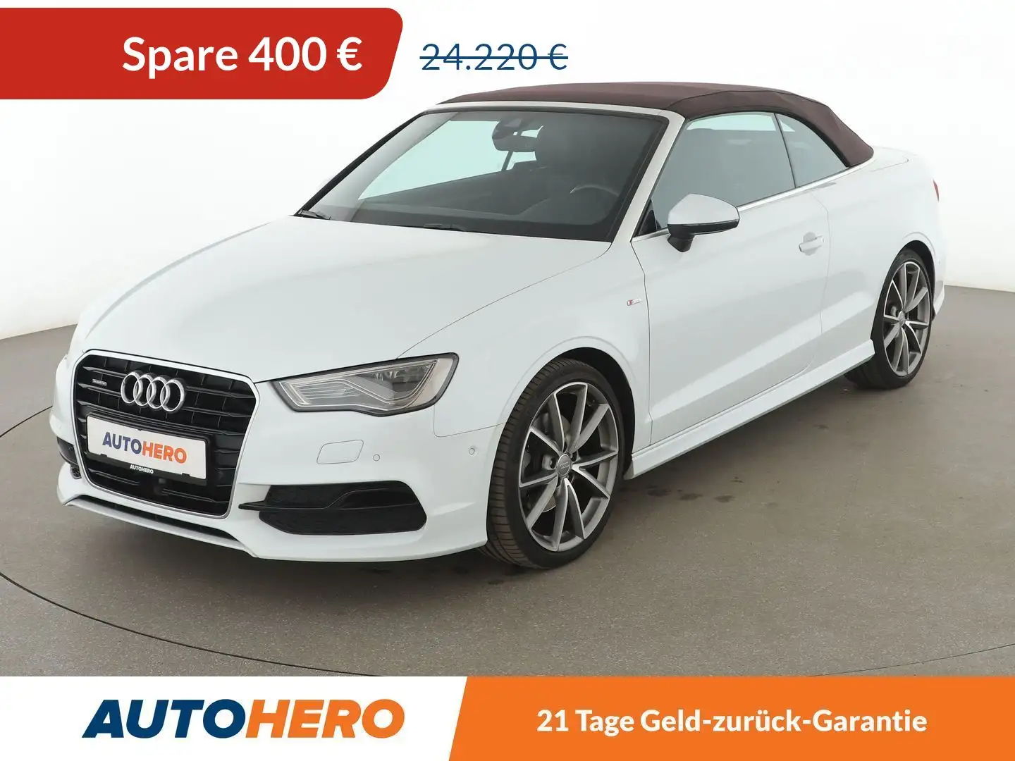 Audi A3 1.8 TFSI quattro S line Aut*LED*AHK*ACC*NAVI*DAB* bijela - 1