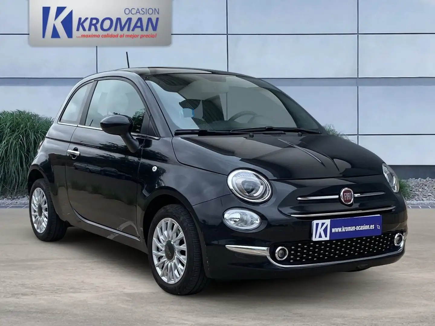 Fiat 500 1.0 Hybrid 70cv Negro - 1