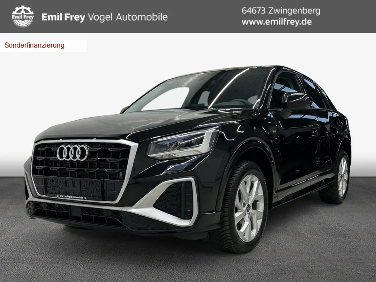Audi Q2 35 TFSI S tronic S line Schwarz - 1
