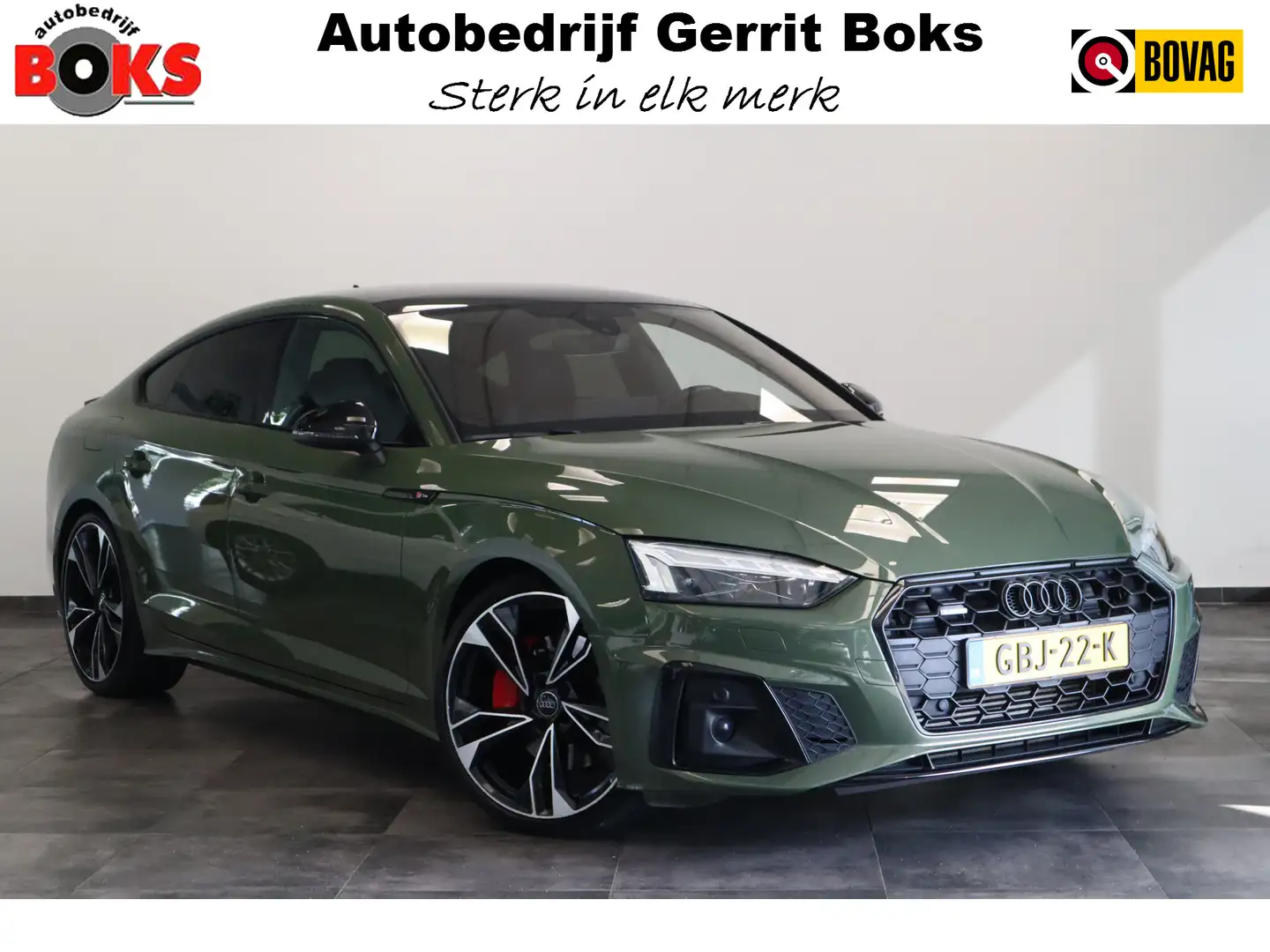 Audi A5 Sportback 45 TFSI quattro S edition Carbon B&O Led Vert - 1
