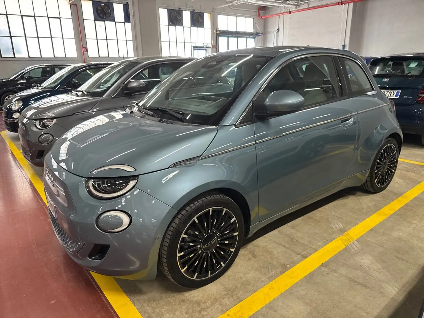 Fiat 500e Elettrica La Prima 3+1 Bleu - 2