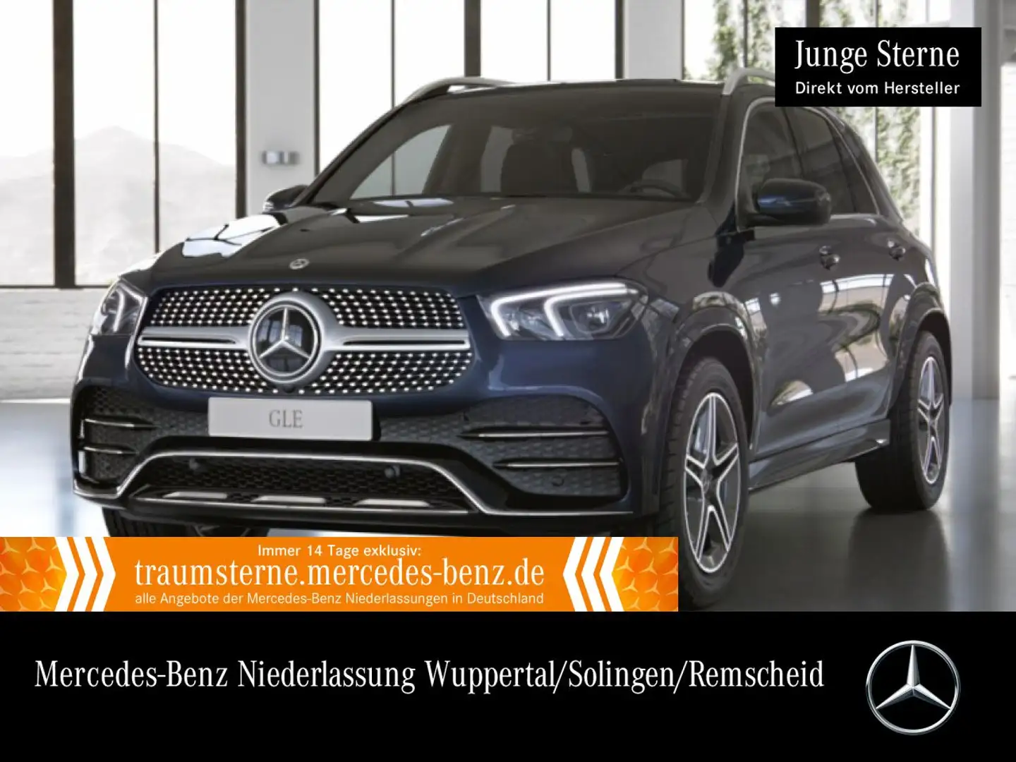 Mercedes-Benz GLE 350 d 4M AMG+PANO+AHK+MULTIBEAM+FAHRASS+KAMERA Blau - 1