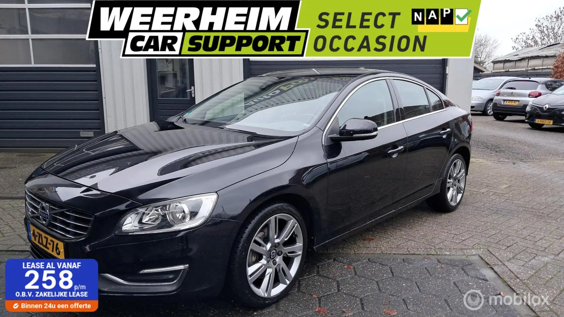 Volvo S60 2.0 T5 Summum LEDER|NAVI Negro - 1