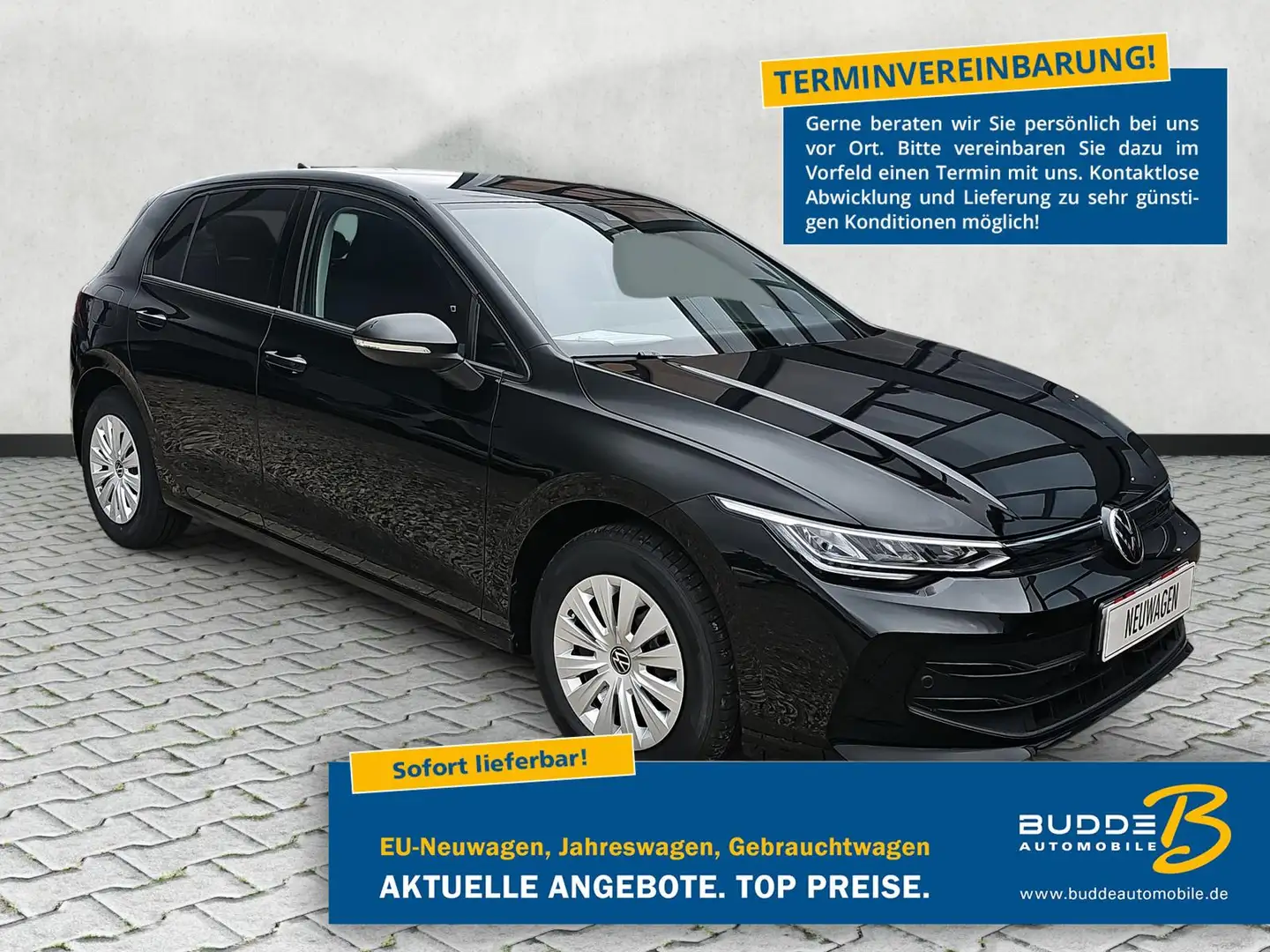 Volkswagen Golf 1.5 TSI Limited AHK Kamera Keyless Start Schwarz - 1