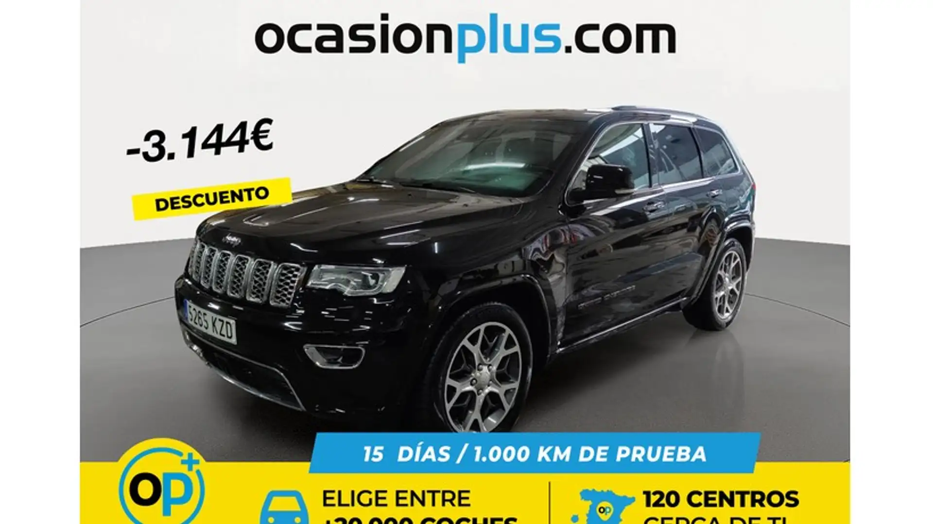 Jeep Grand Cherokee 3.0 Multijet Overland Aut. 184kW Negro - 1