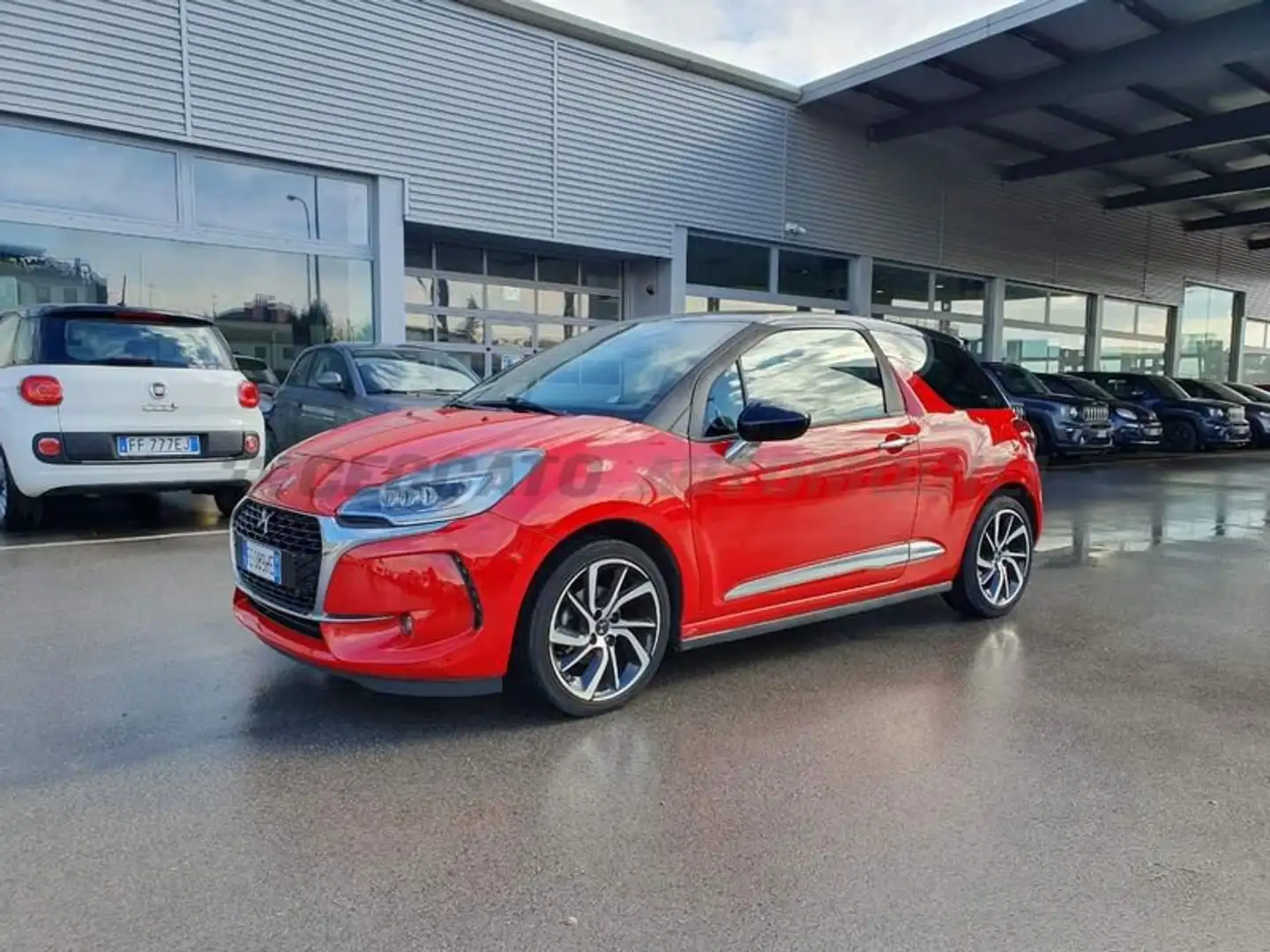 DS Automobiles DS 3 1.6 bluehdi Sport Chic s&s 120cv my16 Piros - 1