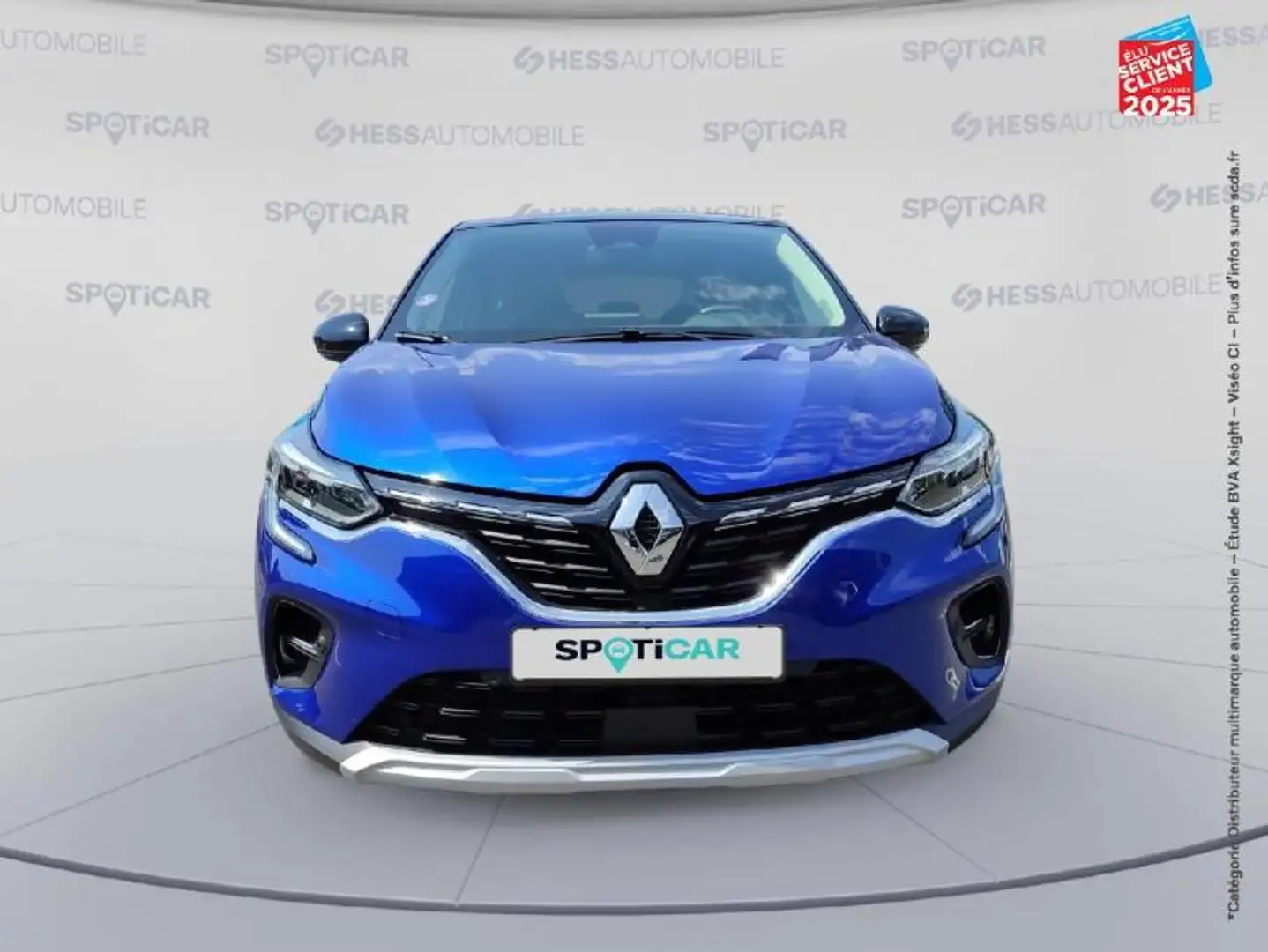 Renault Captur 1.6 E-Tech hybride 145ch Techno Bleu - 2