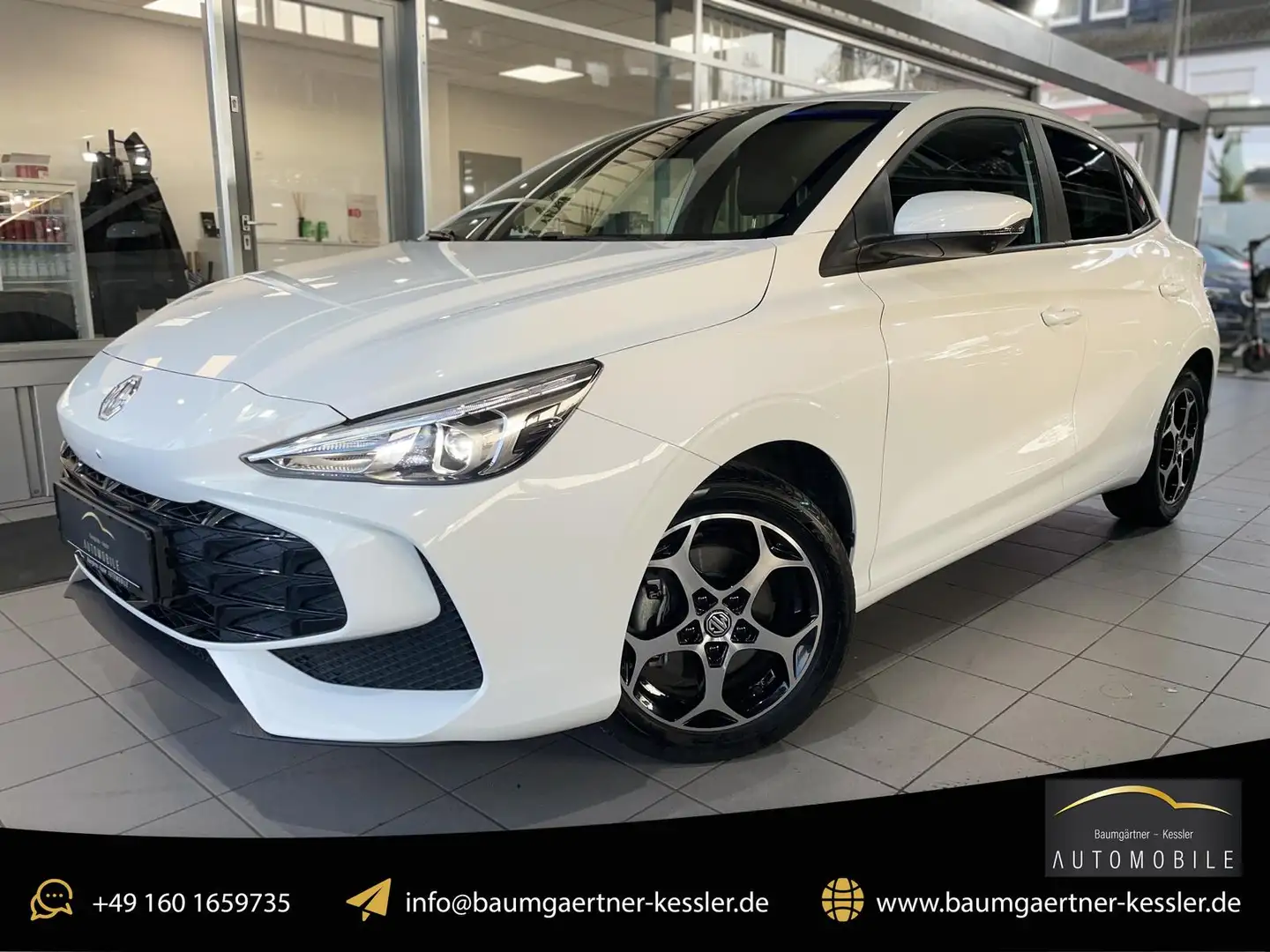 MG MG3 3Hybrid+ 143kW Luxury ACC CARPLAY 360°KAMERA Blanco - 1