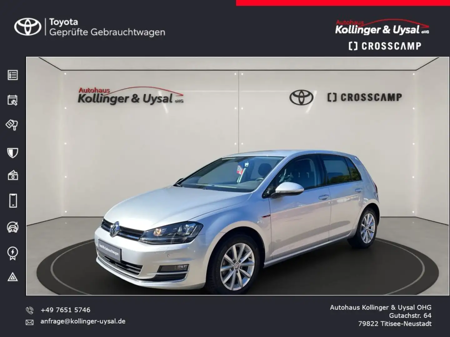 Volkswagen Golf 1.4 TSI BlueMotion Technology DSG Lounge - 1