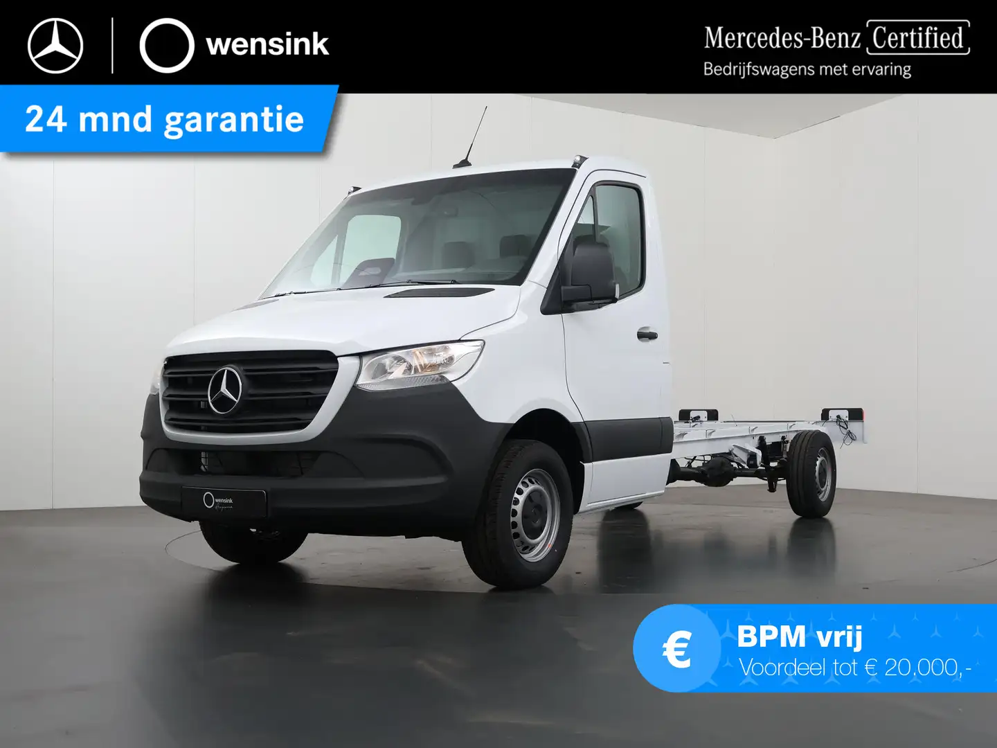 Mercedes-Benz Sprinter 311 CDI Chassis L3 RWD PRO Automaat | BPM VRIJ | B White - 1