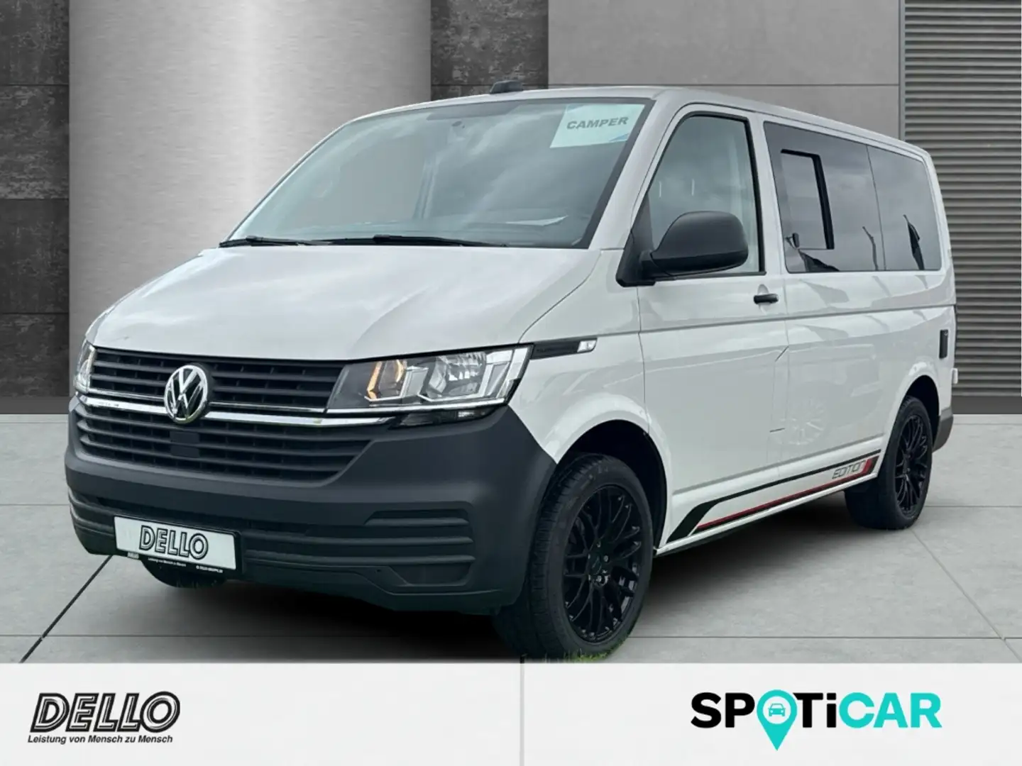 Volkswagen T6.1 Transporter 2.0 TDI Camper Womo Ausbau Navi S Blanco - 1