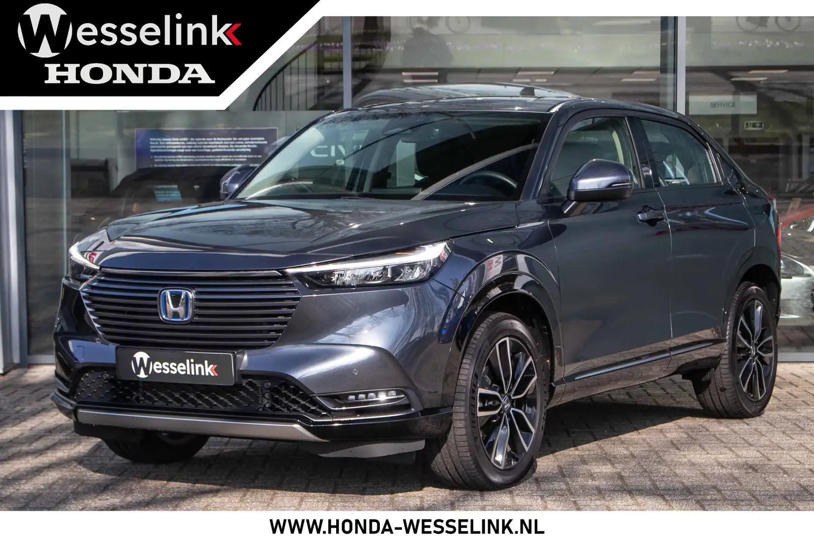 Honda HR-V 1.5 e:HEV Advance All-in rijklaarprijs | Navi | Ad Grijs - 1