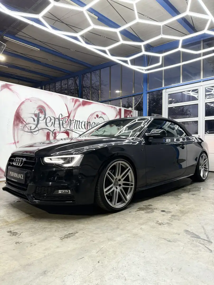 Audi A5 Cabriolet 3.0TDI quattro S-Line Plus*Garantie* Schwarz - 2