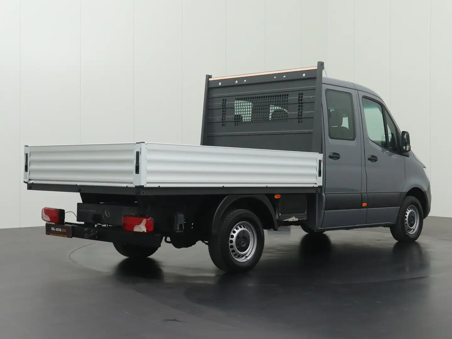 Mercedes-Benz Sprinter 319CDI 3.0V6 Dubbele Cabine Open Laadbak | Navigat Gris - 2
