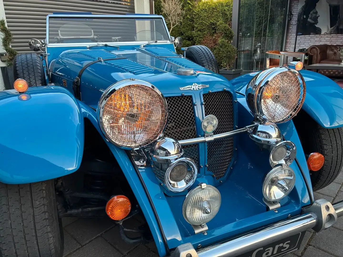 Oldtimer Van Adams Roadster 6-Zylinder De-Zulsg.Traum-Oldt. Bleu - 1