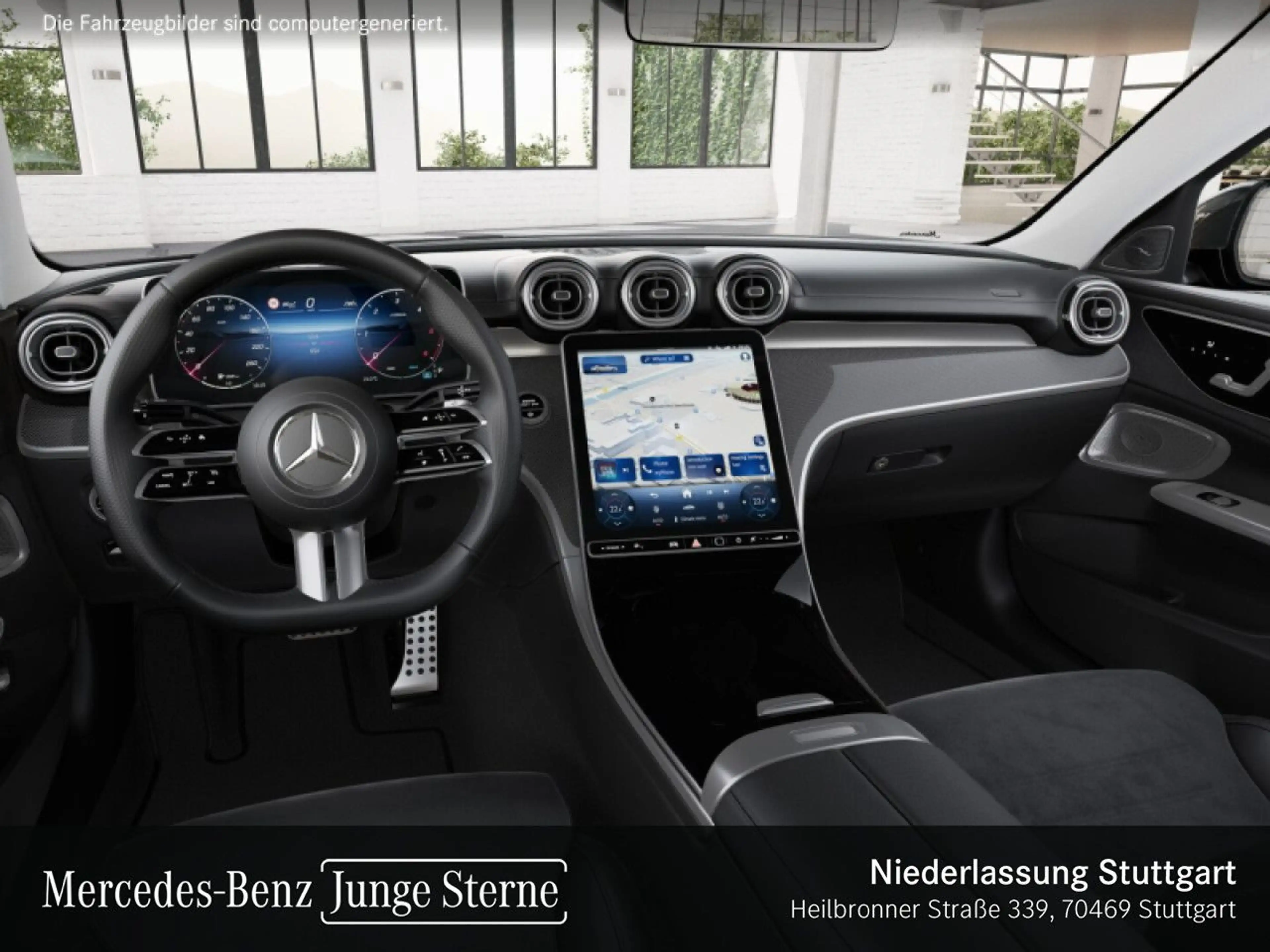 Mercedes-Benz C 300 d 4M AMG+LED+BURMESTER+KAMERA+TOTW+KEYLESS — photo 9