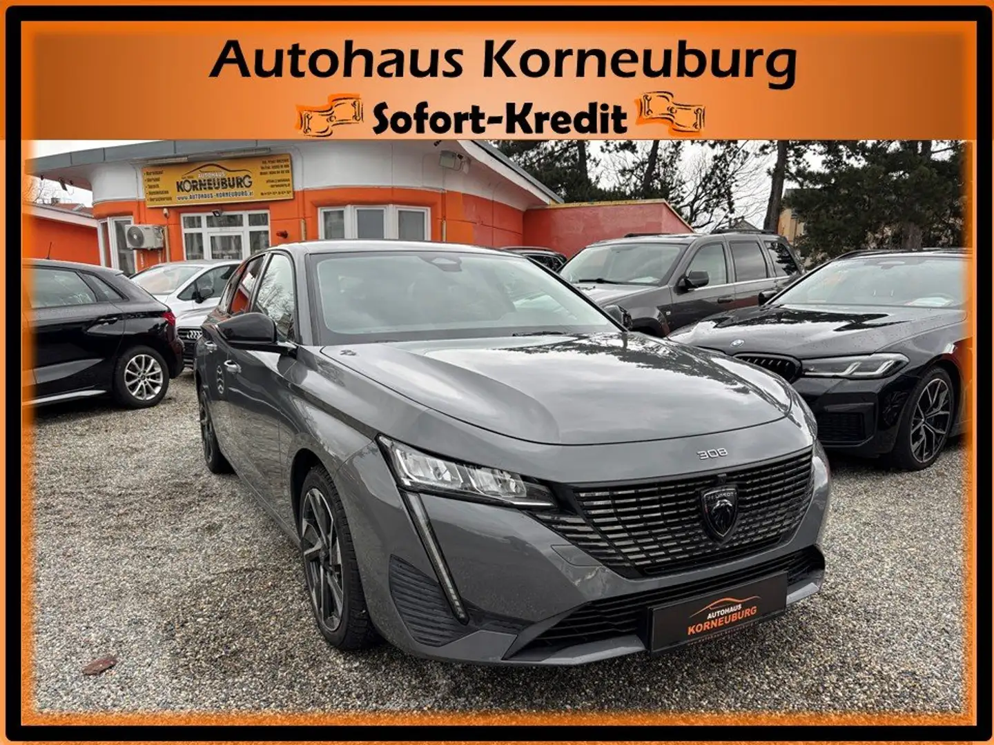 Peugeot 308 Hybrid 136 Allure**360°Kamera**LED**NAVI** Grau - 1