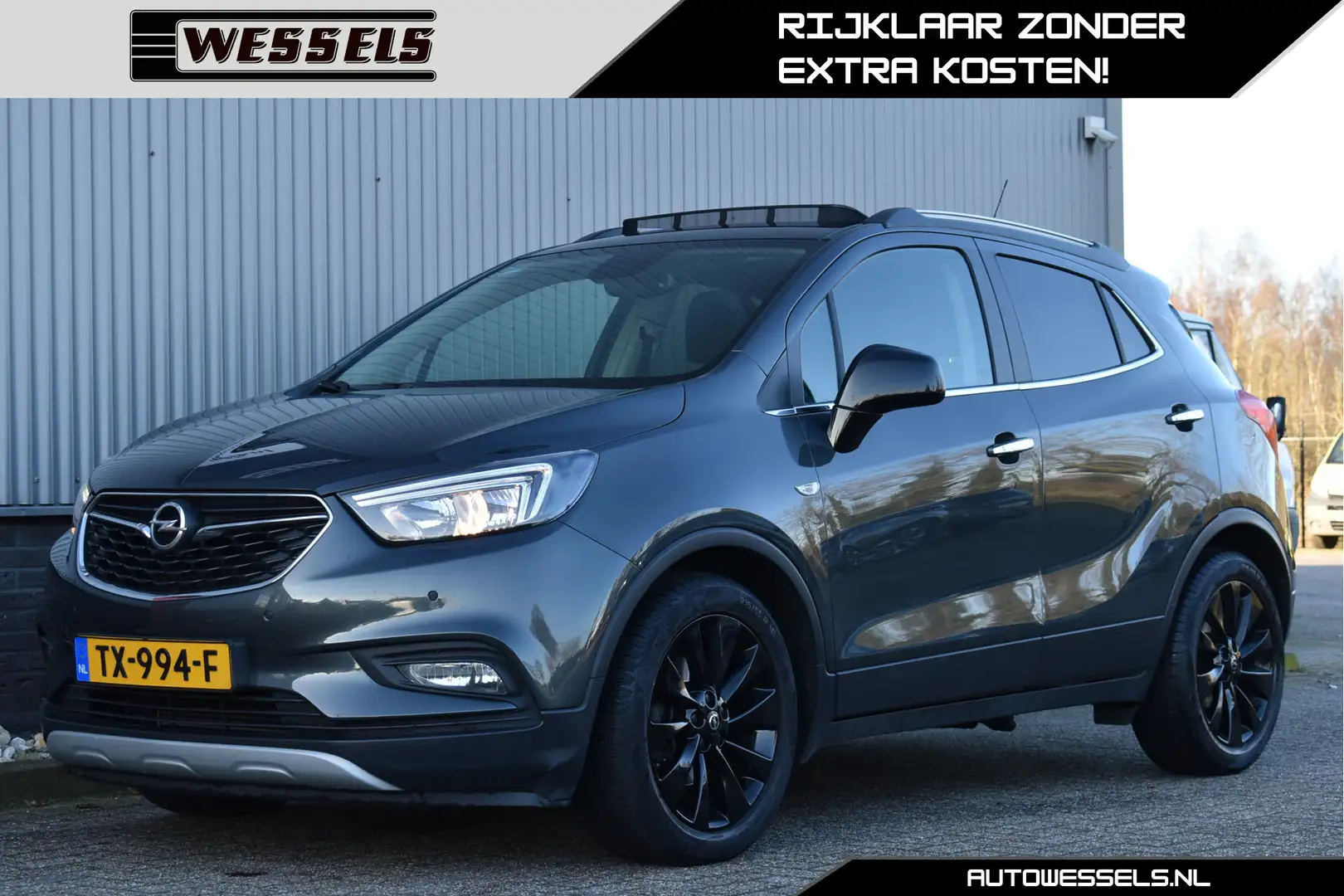 Opel Mokka X 1.4 Turbo Innovation Schuif/kanteldak, Camera, Sto Gris - 1